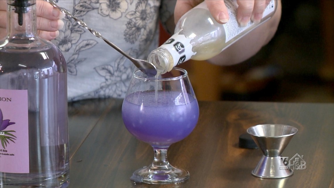 Make A Cosmic Rose Color-Changing Cocktail