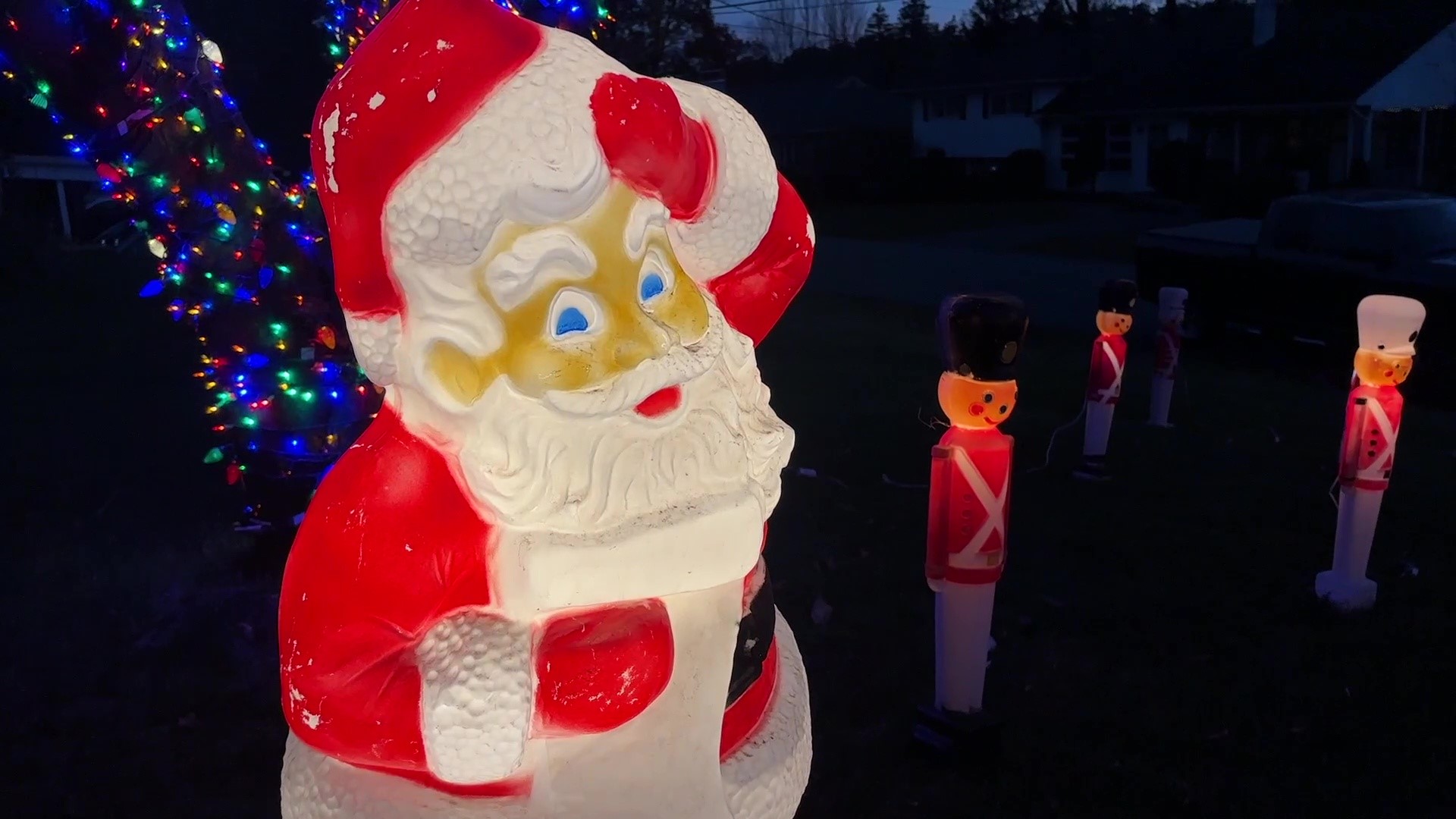 The holidays are in full swing for a family in Luzerne County as they've been preparing for months to light up the Back Mountain with their home holiday display.