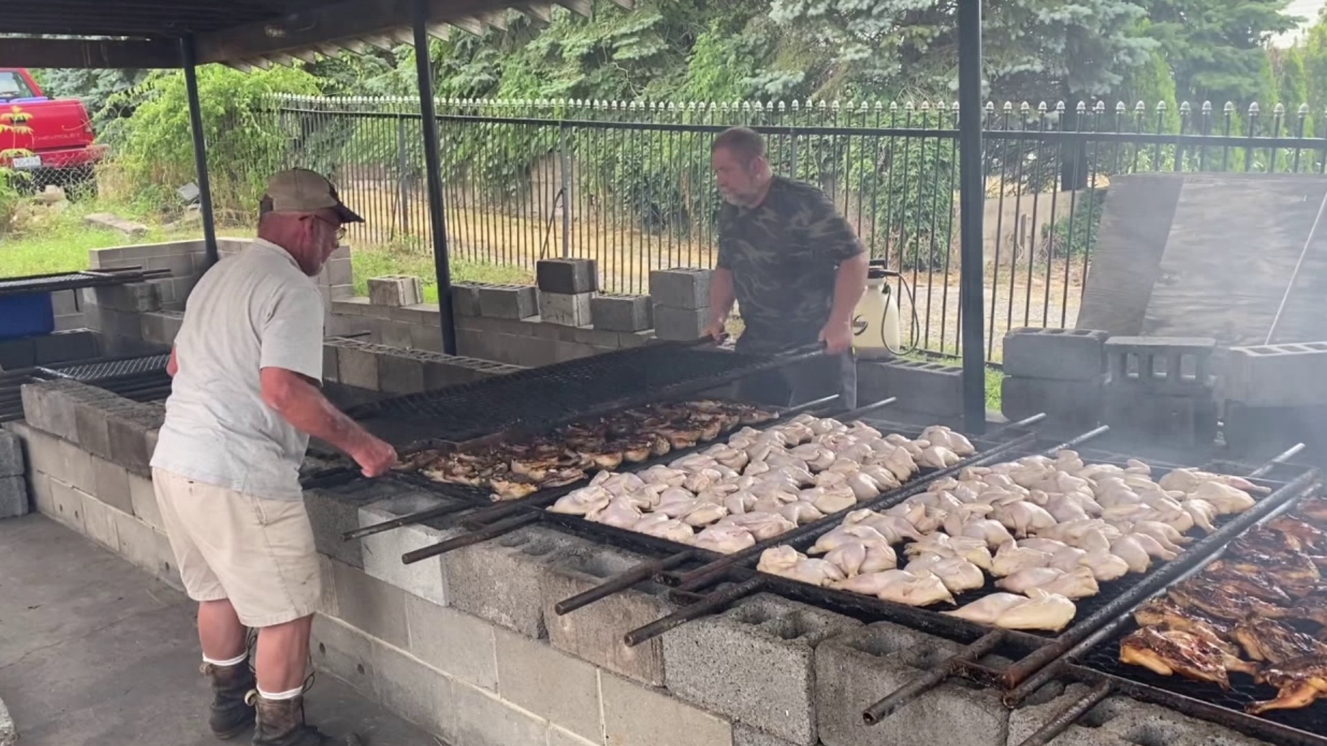 The 60th annual event in Dupont sold hundreds of meals.