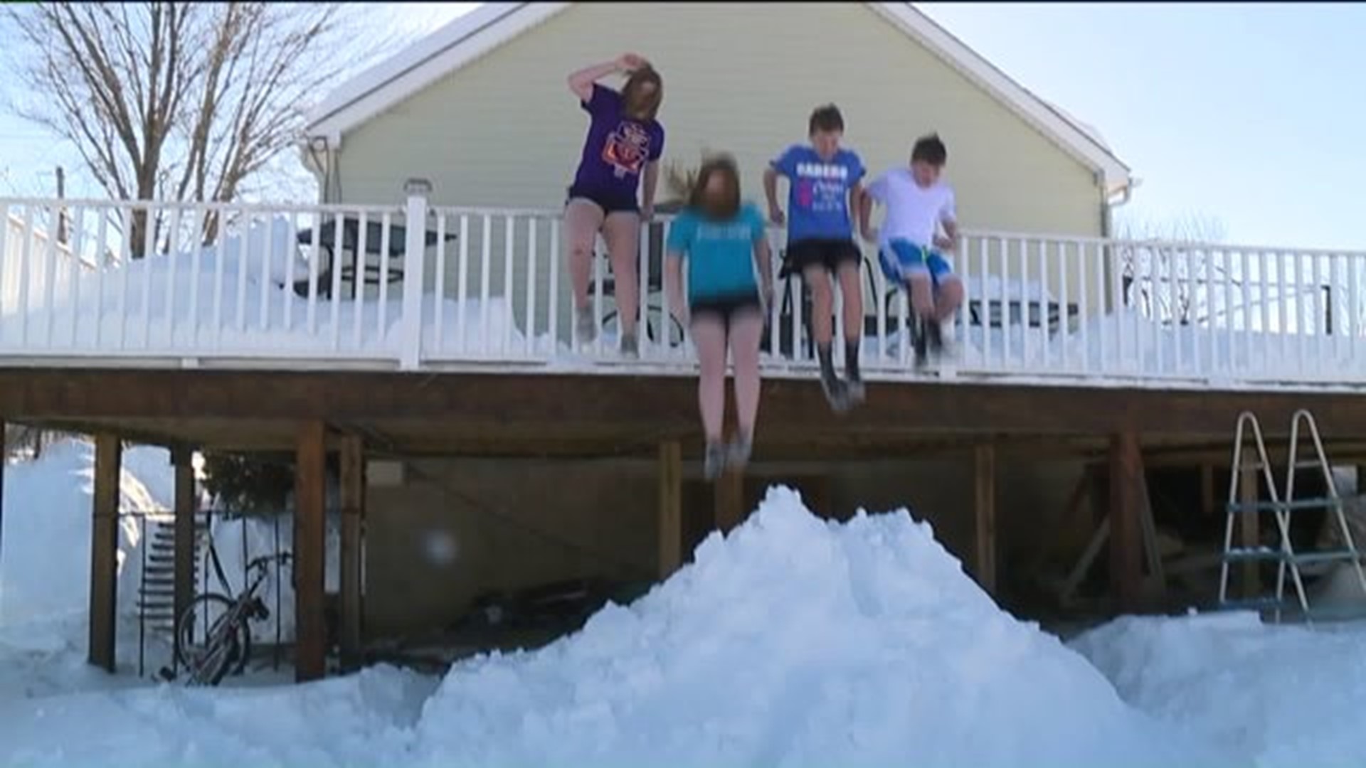 Slammed by Snow in Susquehanna County