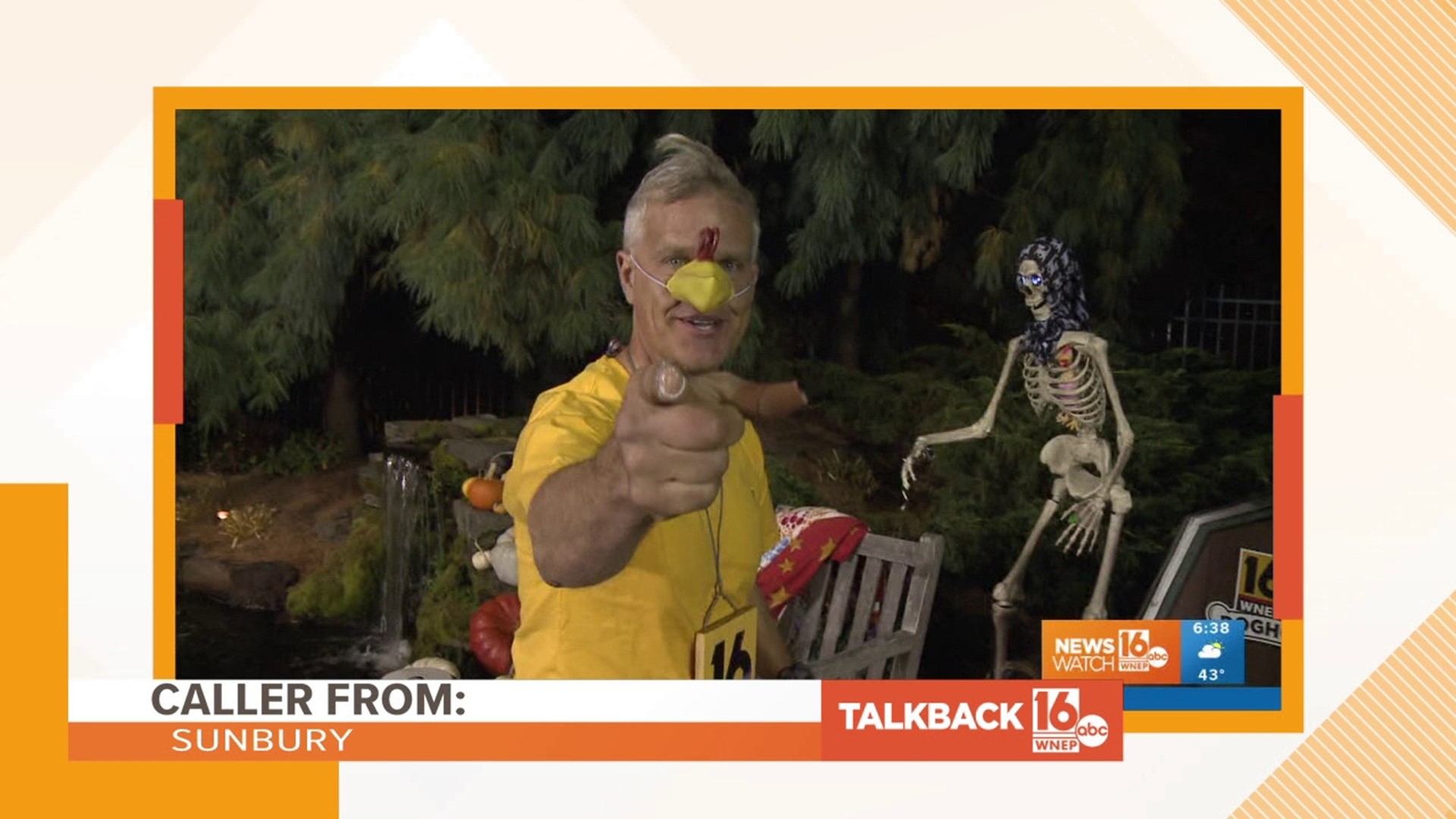 Callers are commenting on a variety of topics in this Halloween Talkback 16.