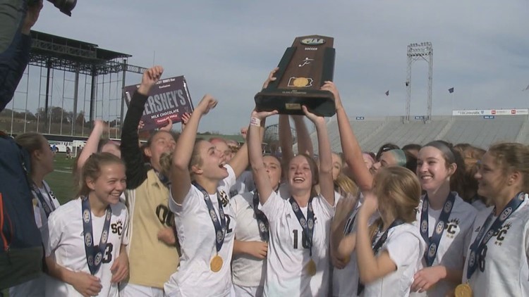 Southern Columbia Reacts to Winning 3rd State Girls Soccer Title in 4 Years