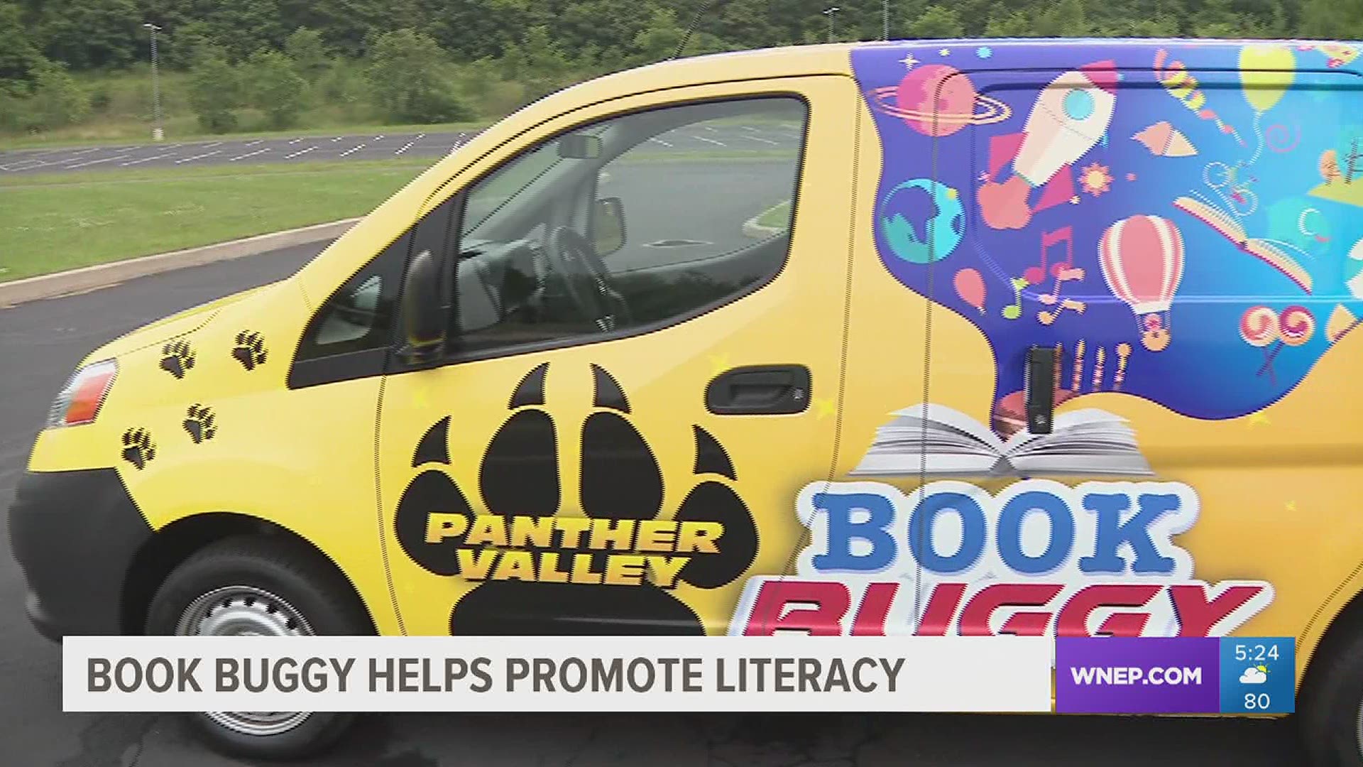 The Panther Valley School District is putting a library on wheels bringing books to students of all ages in Carbon County.