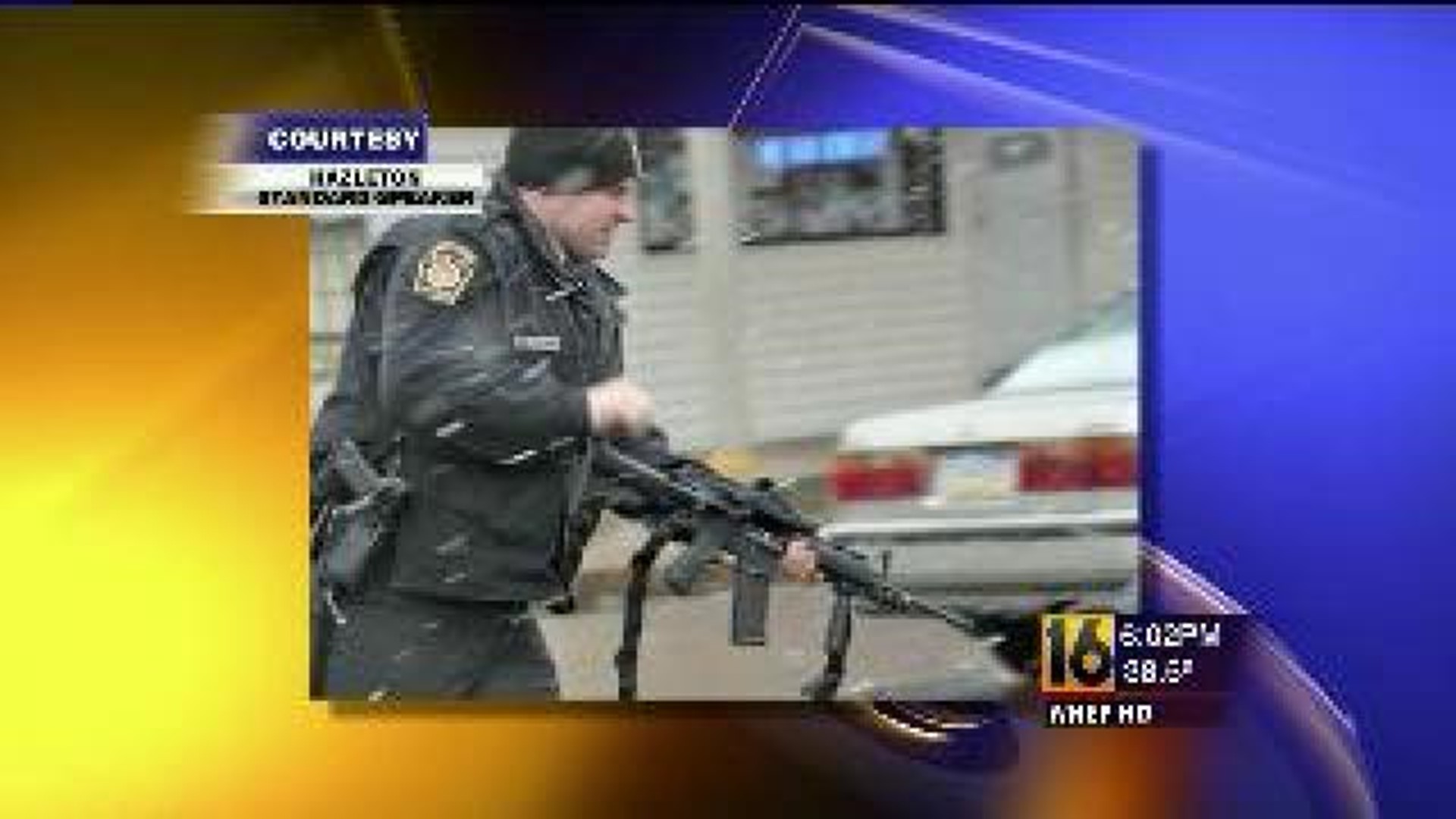 Chief: Police Vehicle Window Shot