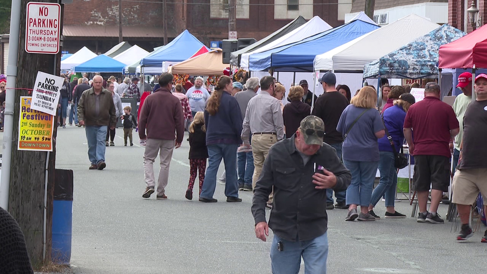 The 40th annual Tamaqua Heritage Festival returned Sunday with crafters, vendors, food, music, and more.