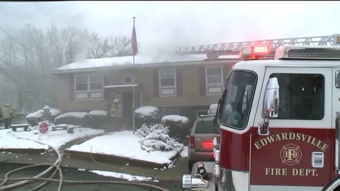 Crews Battle Flames in Luzerne County | wnep.com