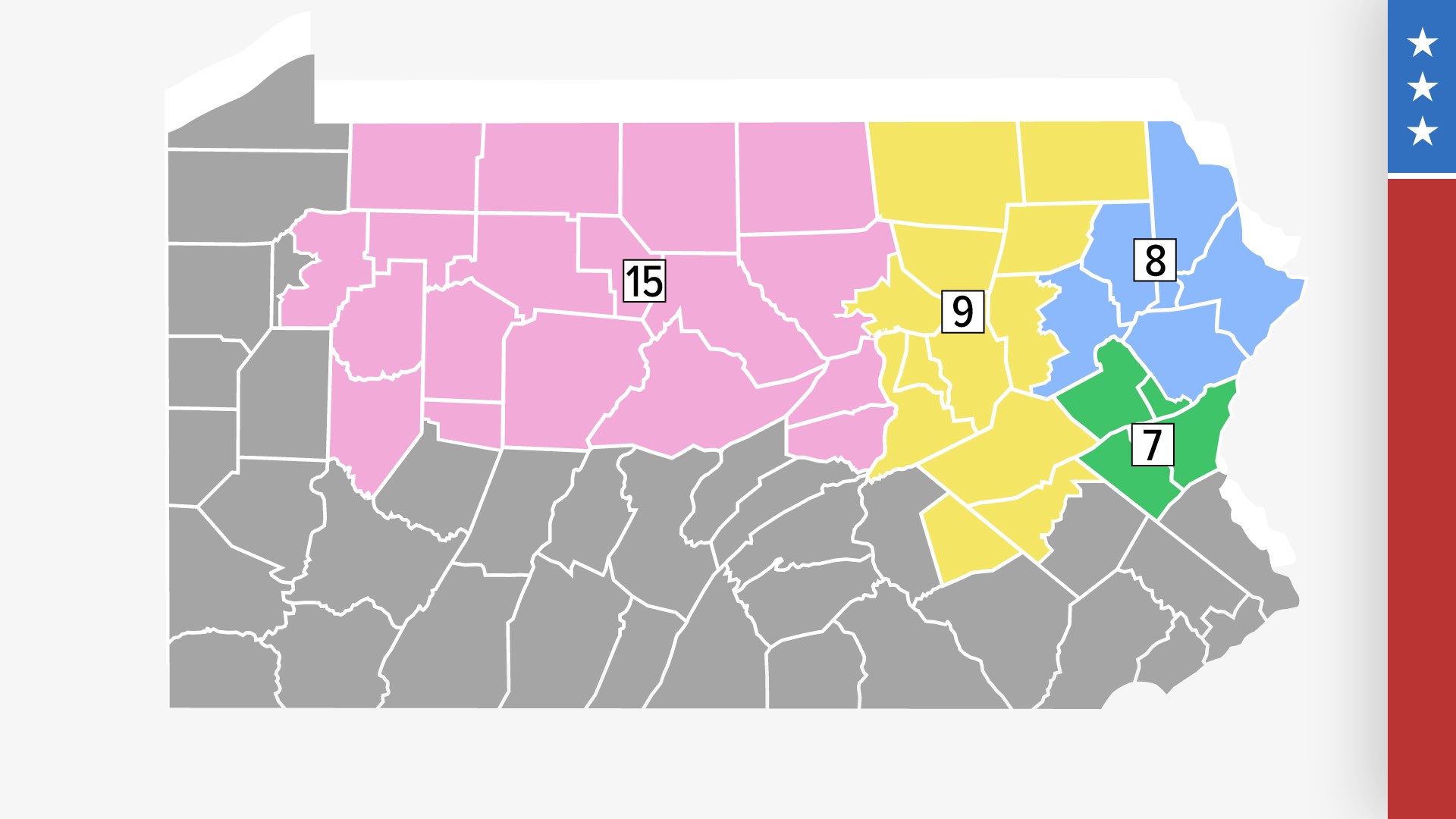 The Pennsylvania Supreme Court has released a new congressional map for the state and it includes some changes for voters here in our area.