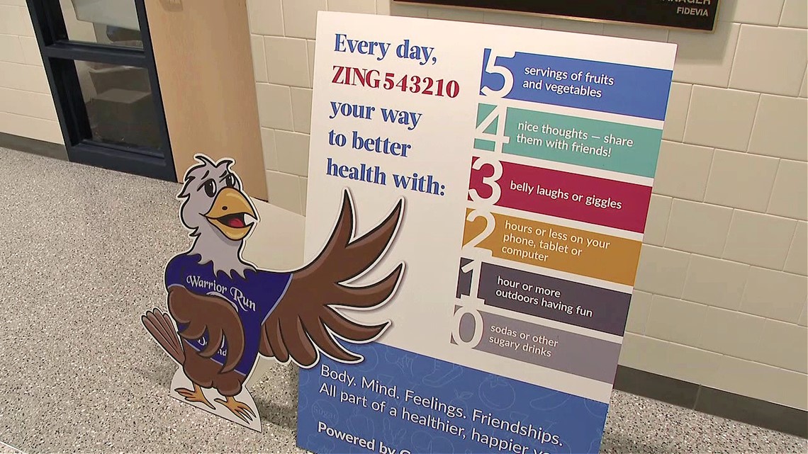 Warrior Run Elementary pushing positive health messages - Vimarsana News