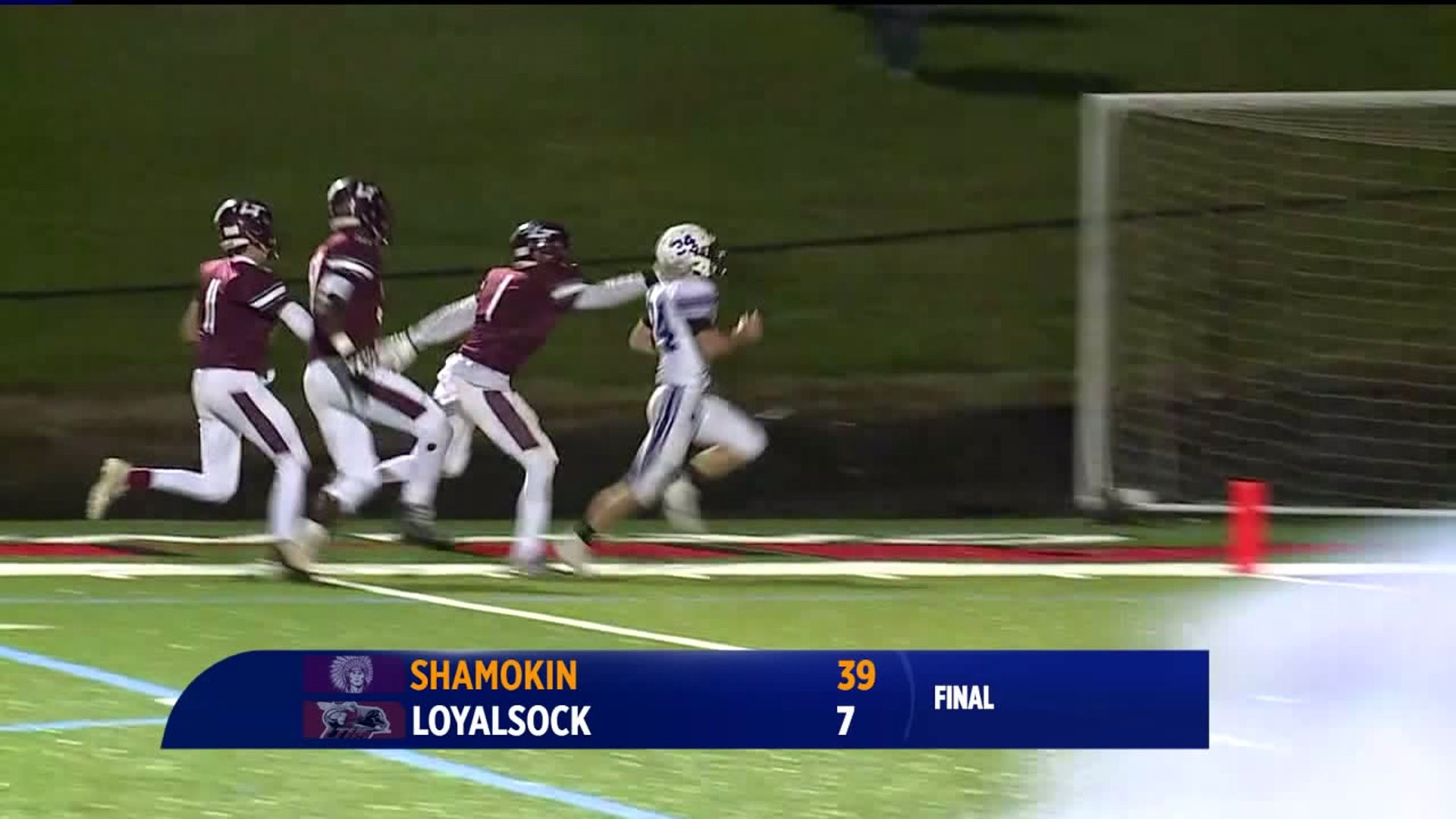 Shamokin Knocks Off Loyalsock 39-7