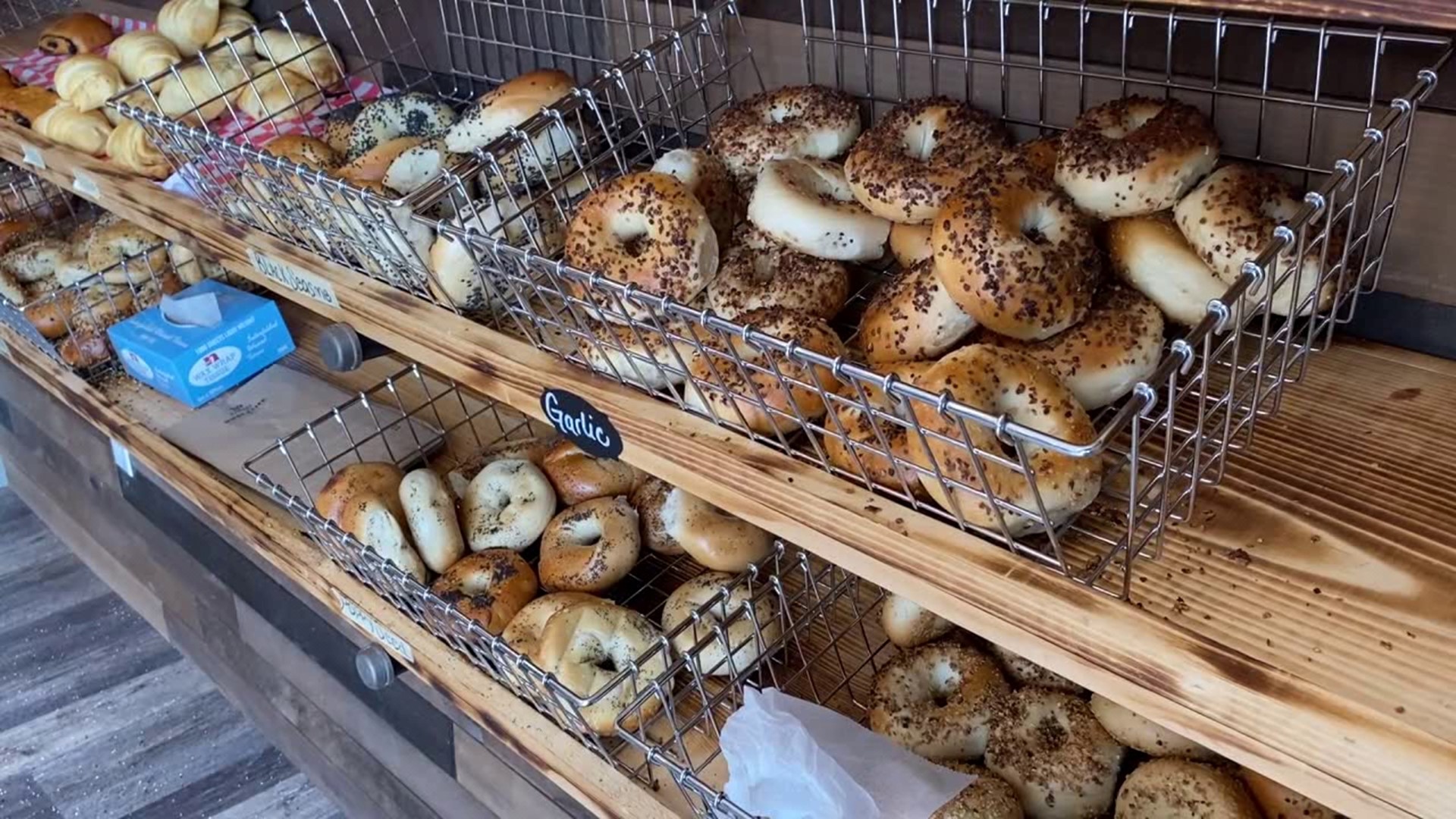 Bagel Bar reopens in Kingston