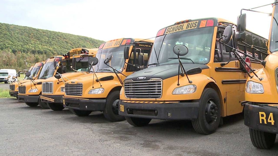North Schuylkill School Buses Hit By Unknown Objects, Damaged