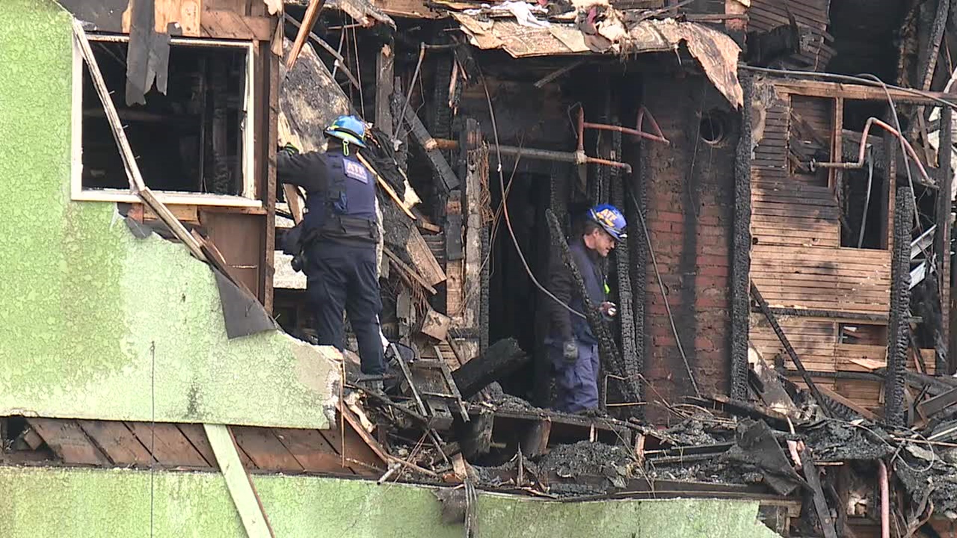 Officials from several agencies continue to investigate the deadly fire.