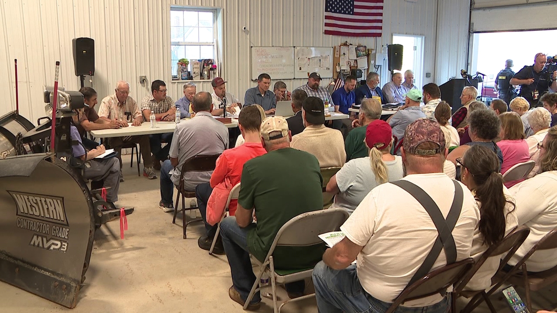 Community members in Wayne County send back data center proposal