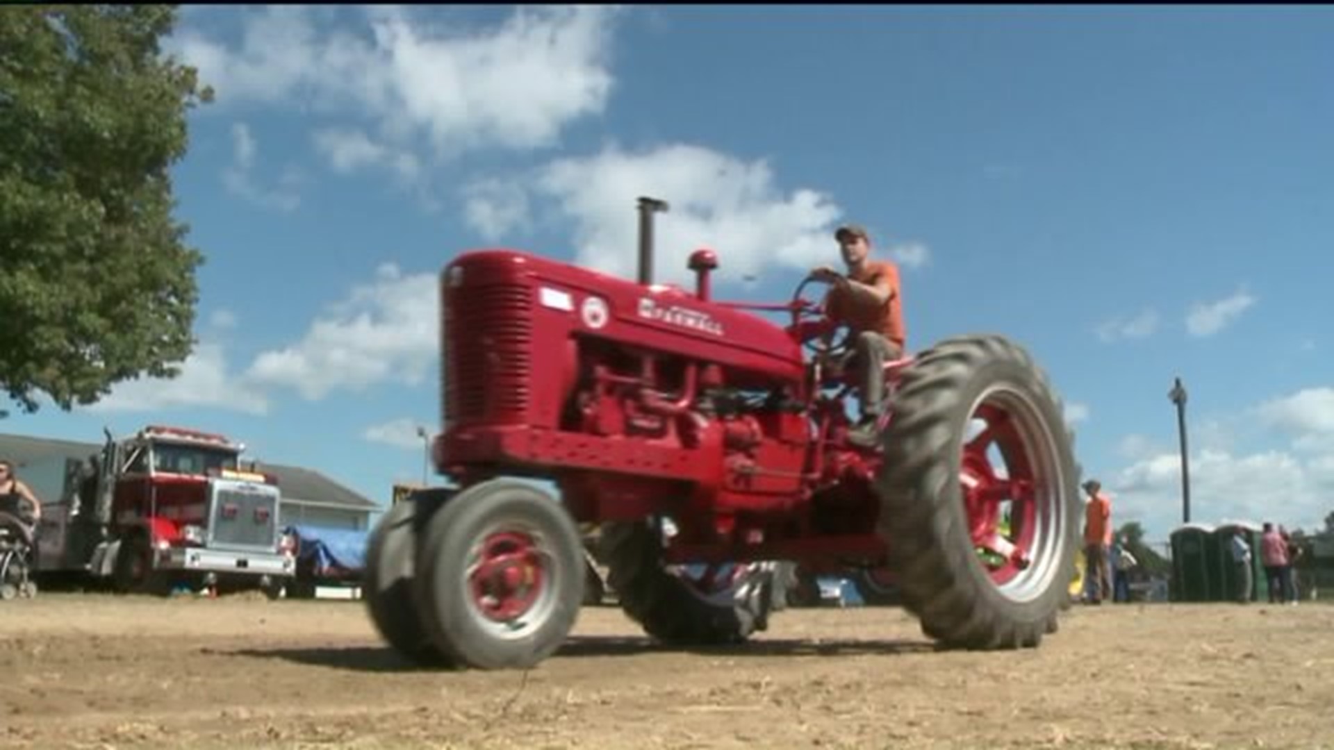Antique Tractors Take Center Stage