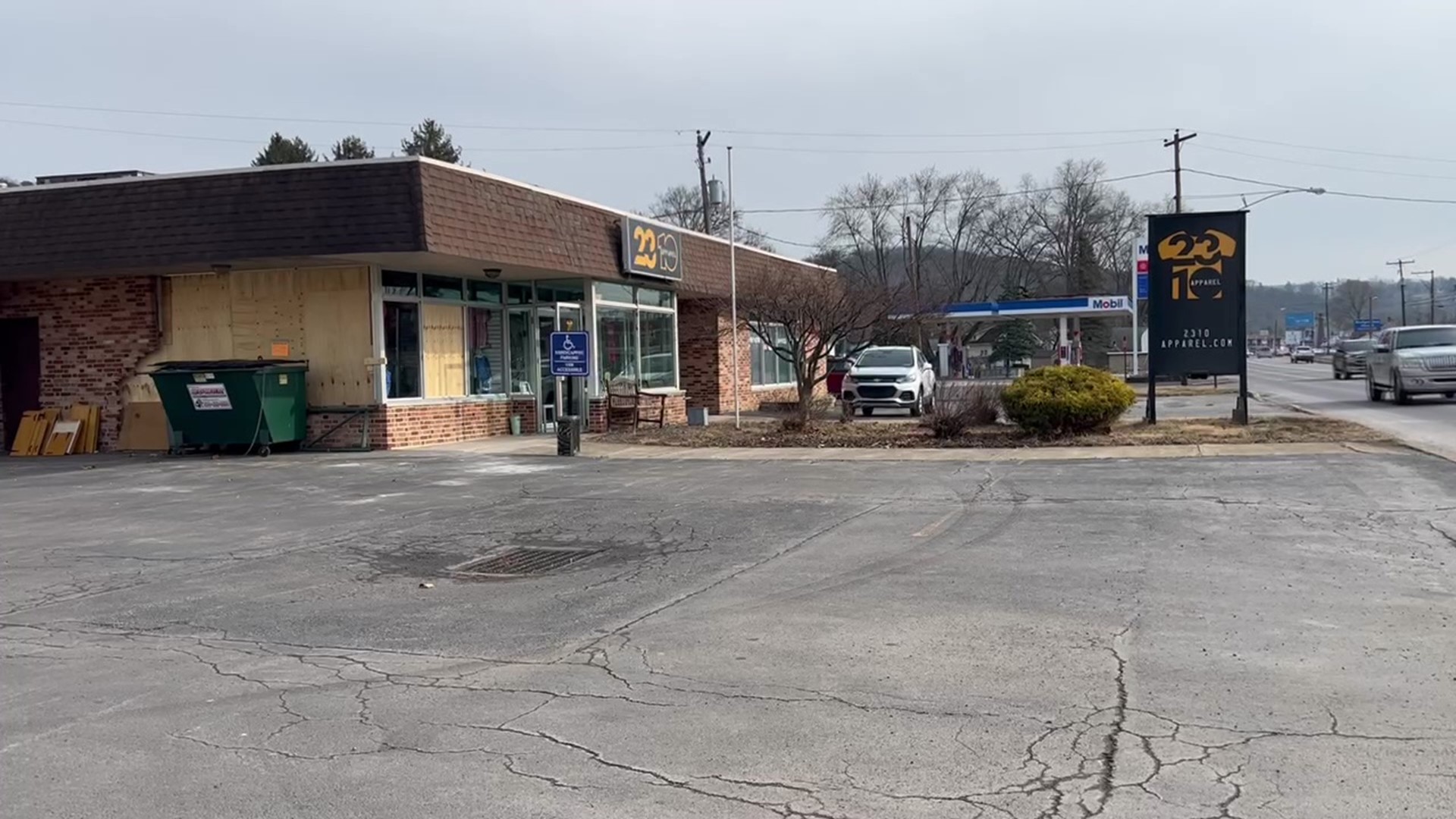 A business in is back up and running after an SUV crashed through the building two weeks ago.