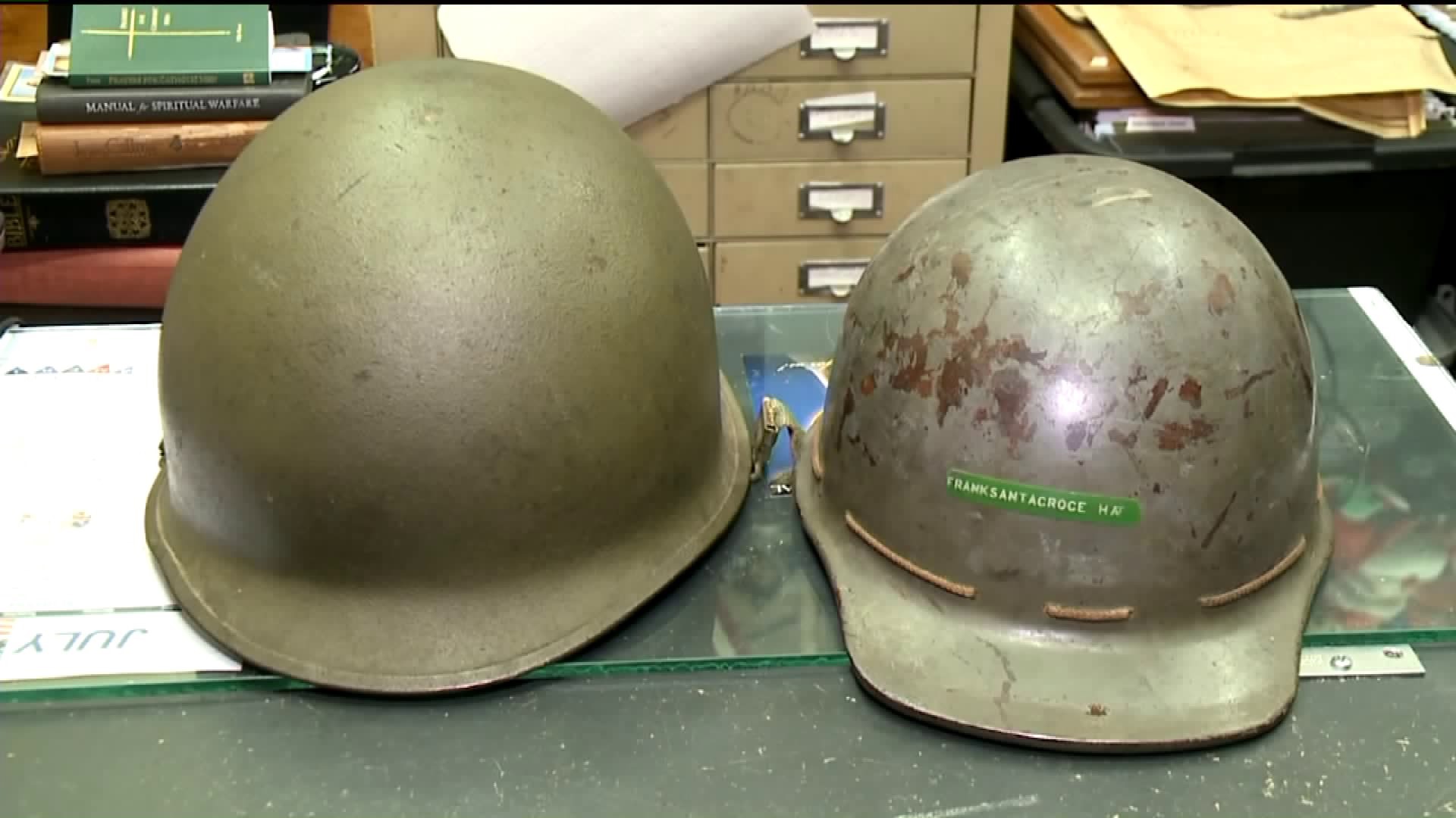 World War II Helmet Found in the Poconos