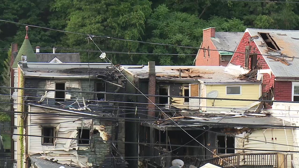 Fire burns row homes in Schuylkill County | wnep.com