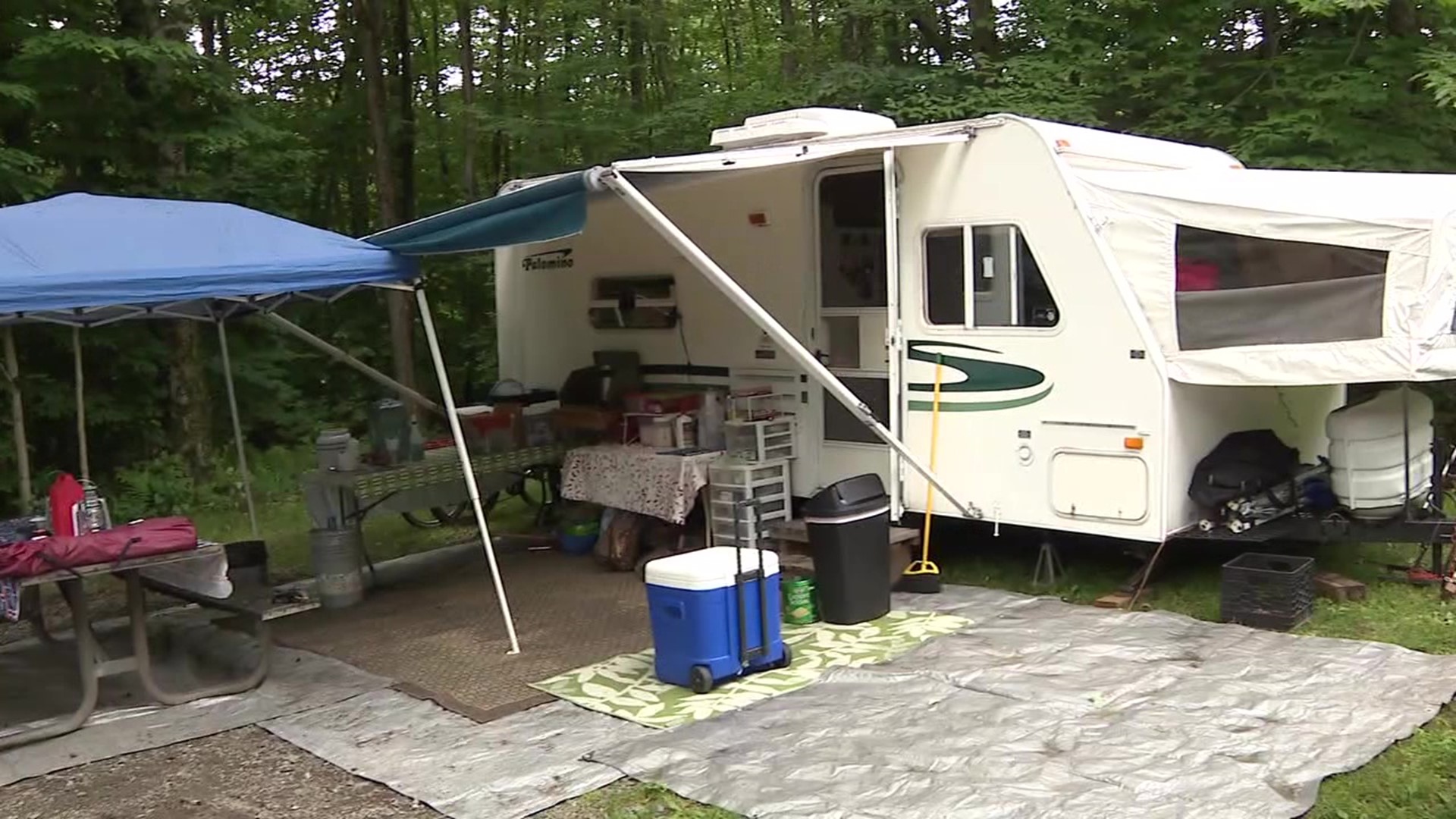 There will be no shortage of campers taking to the great outdoors this weekend in the Poconos.