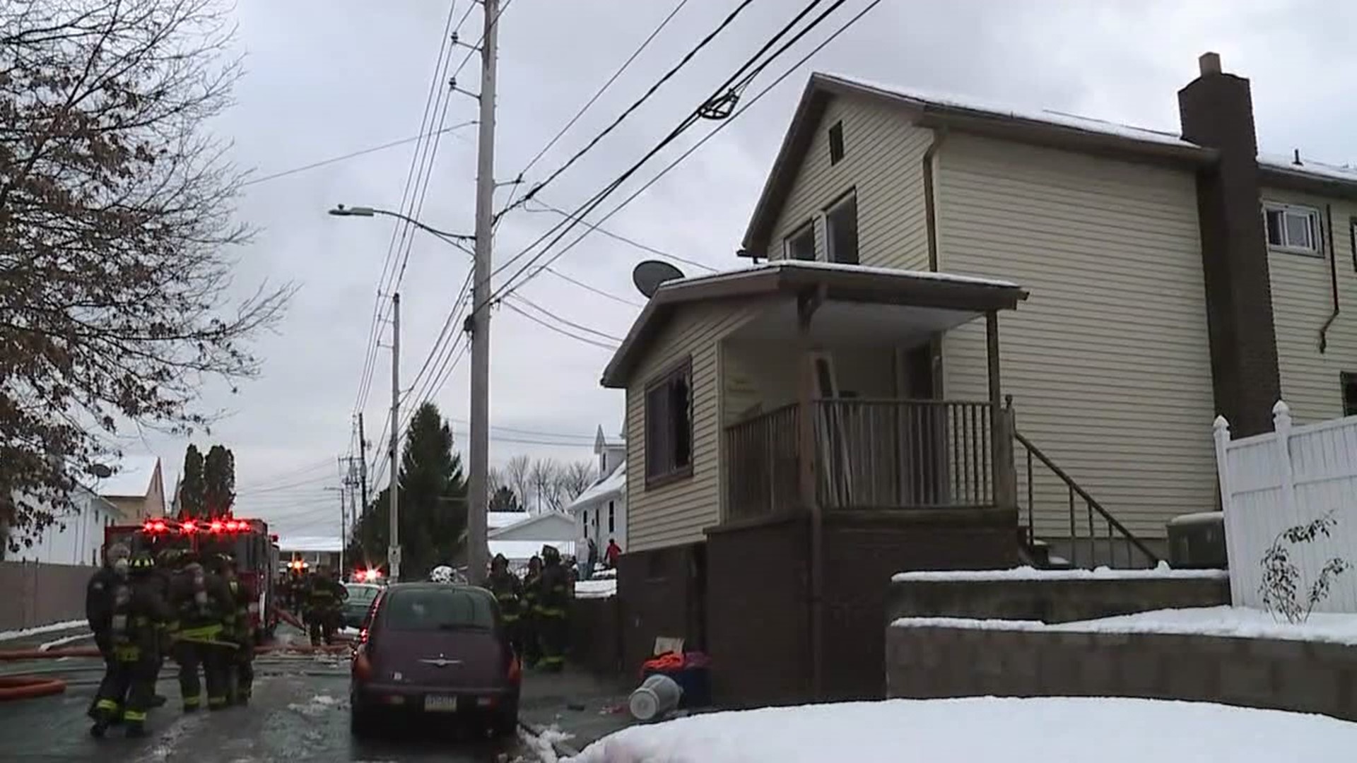 Flames scorch home in Scranton | wnep.com