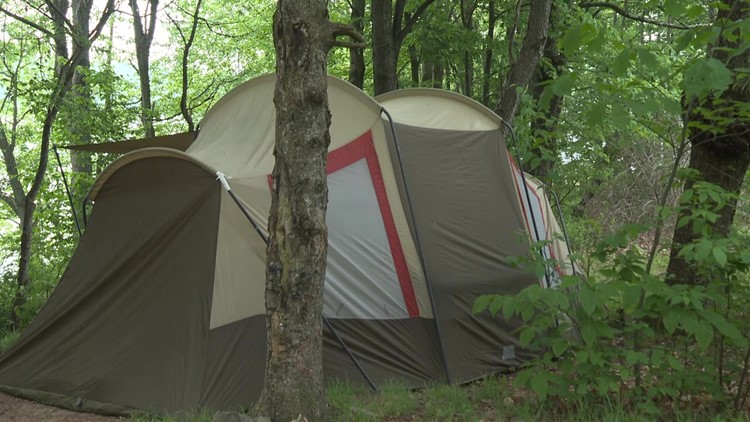 Campers make most of smoky Pocono vacation