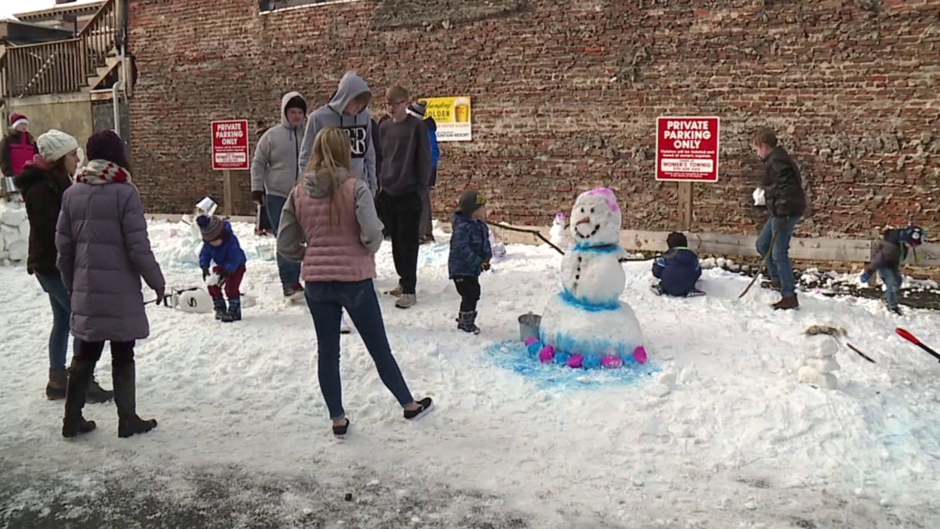 Winterfest is back for the first time since 2020 in downtown Pottsville.