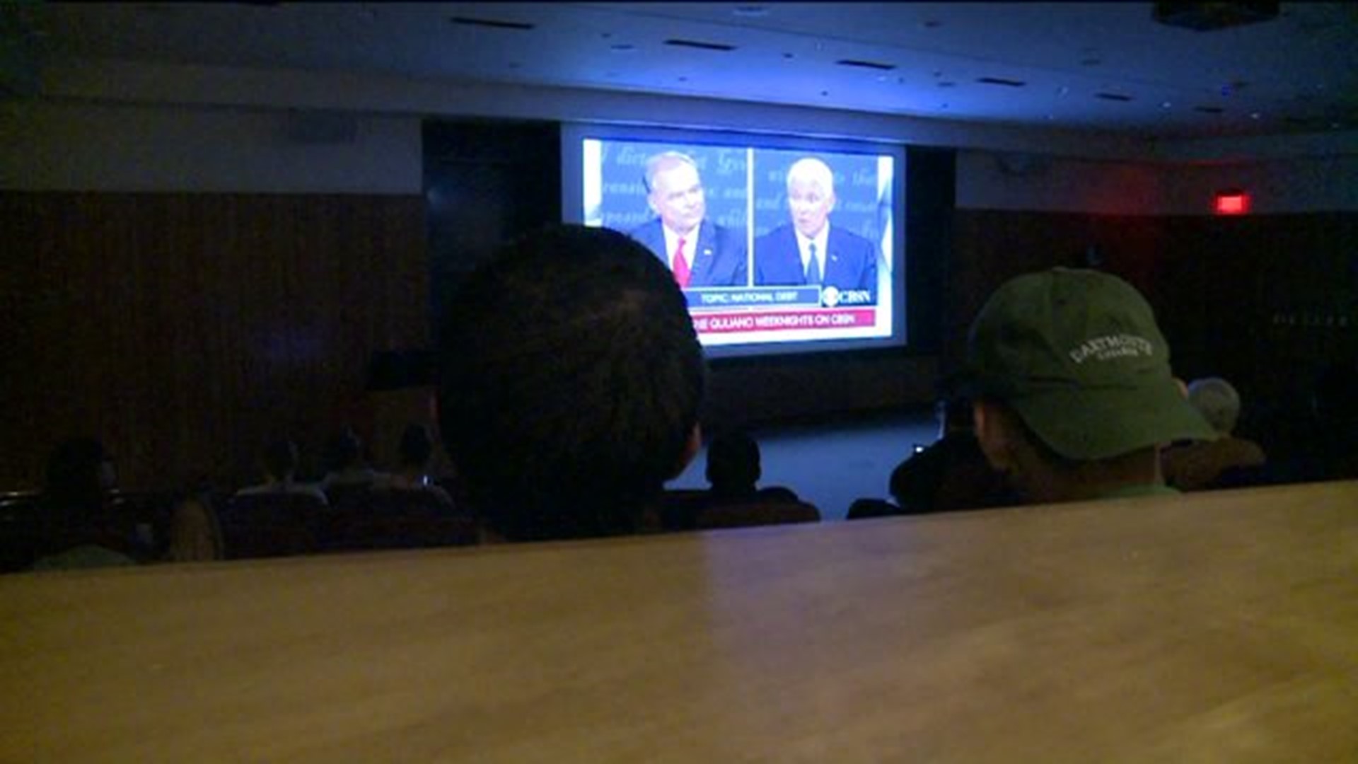 College Students Watch Vice Presidential Debate