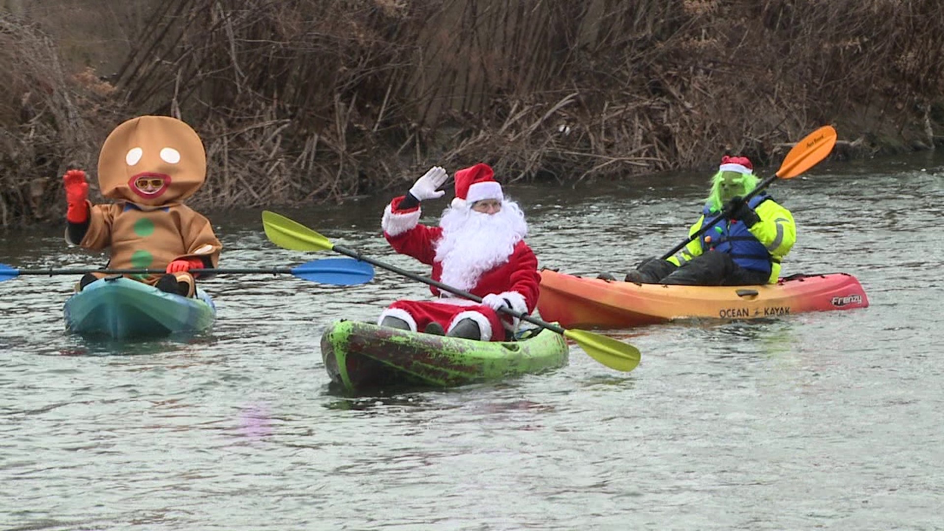 Newswatch 16's Emily Kress spoke with folks brave enough to paddle down the Lackawanna River all in the name of conservation.