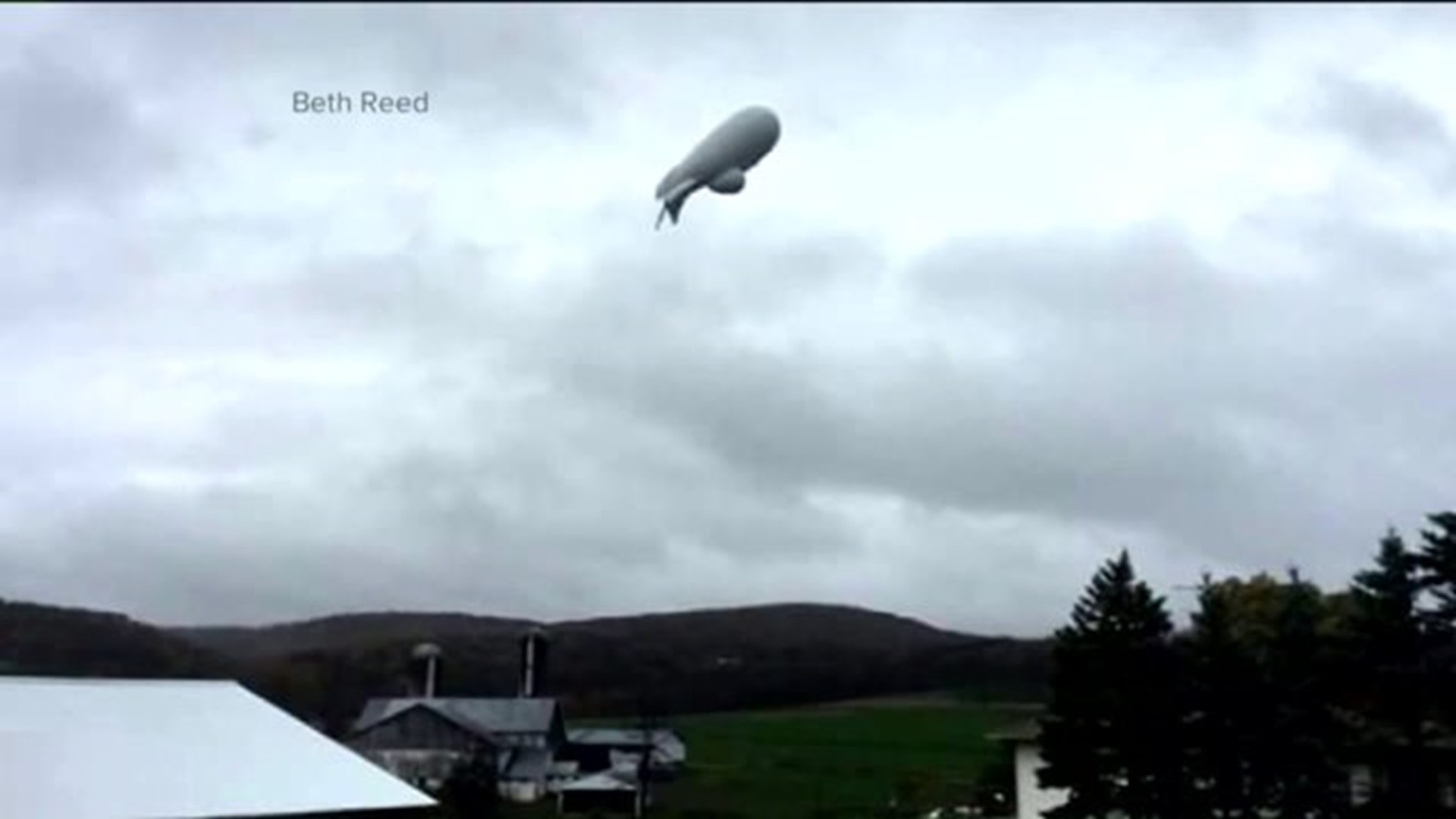 NORAD: Mechanical Failure Caused Blimp to Break Free
