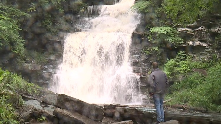 On The Pennsylvania Road — The falls at Ricketts Glen