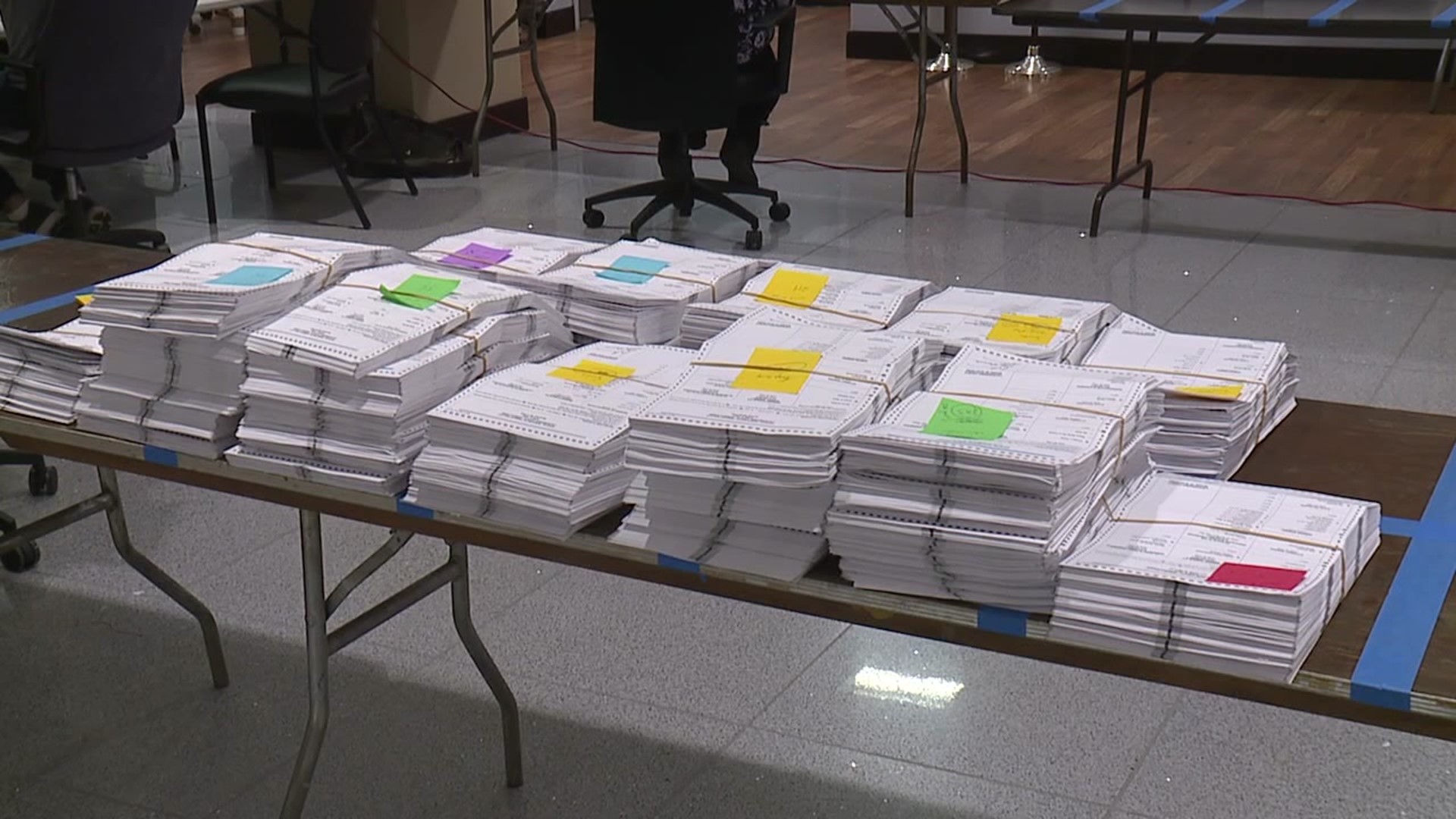 Counting approximately 30,000 ballots wrapped up Wednesday.