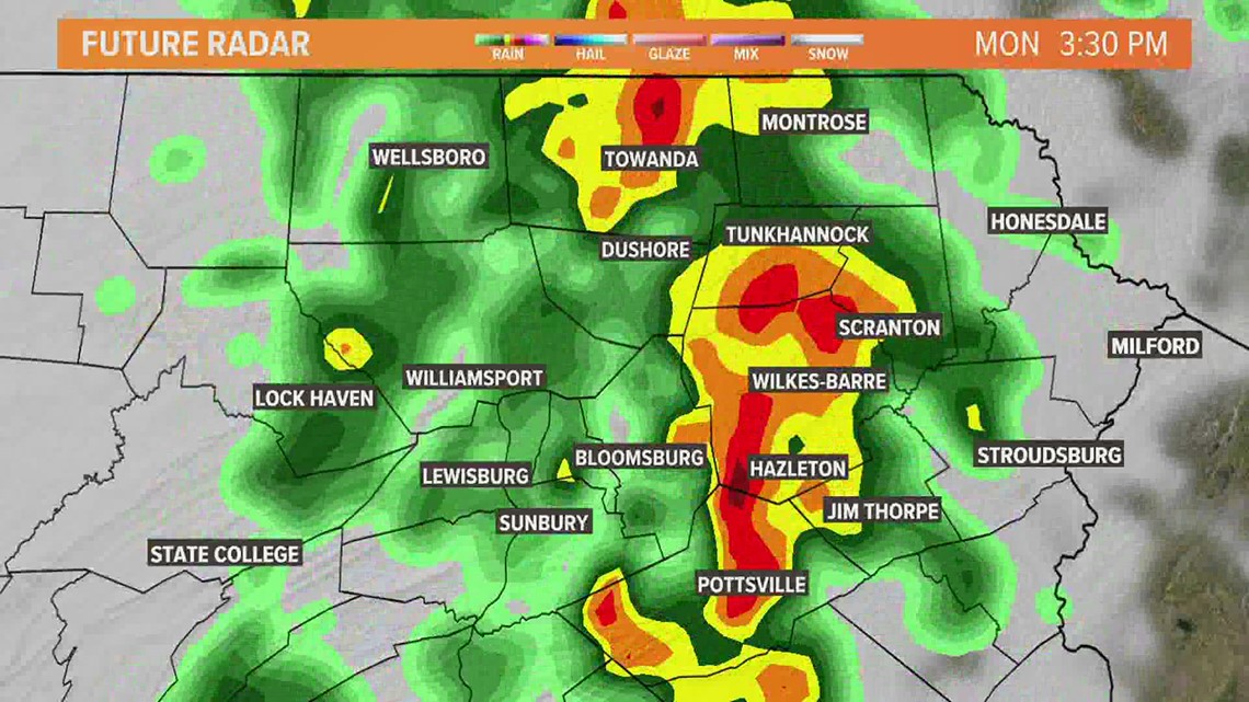 Stormtracker 16 Update: What We Can Expect From Monday's Rain | Wnep.com