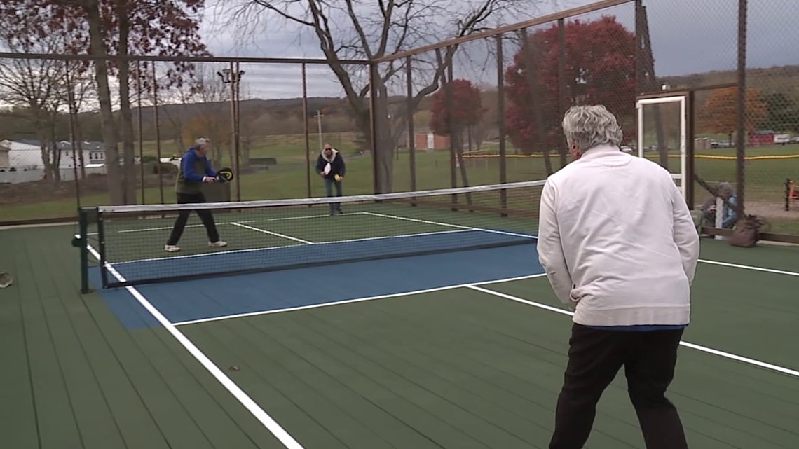 Pickleball courts open in WilkesBarre