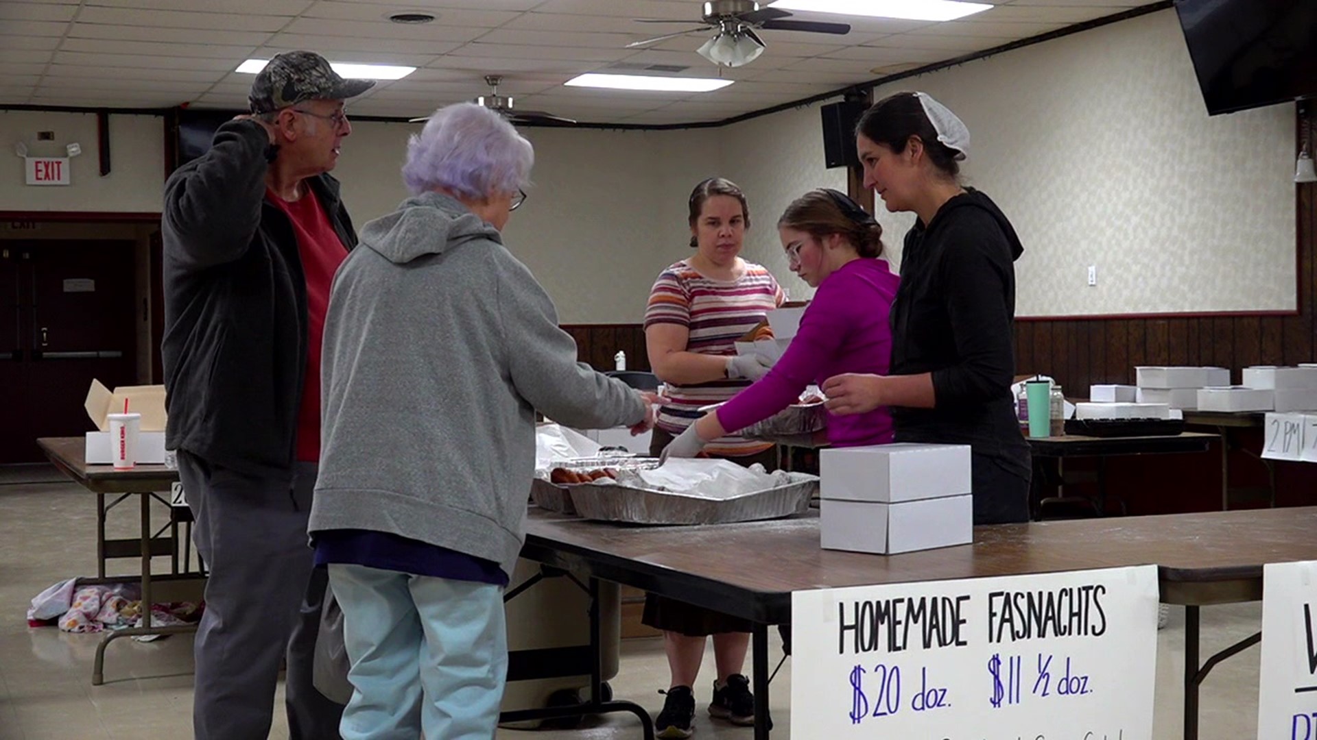 Martin's Farmhouse was back in the bakery business after a five-year hiatus, raising money to help build a church.