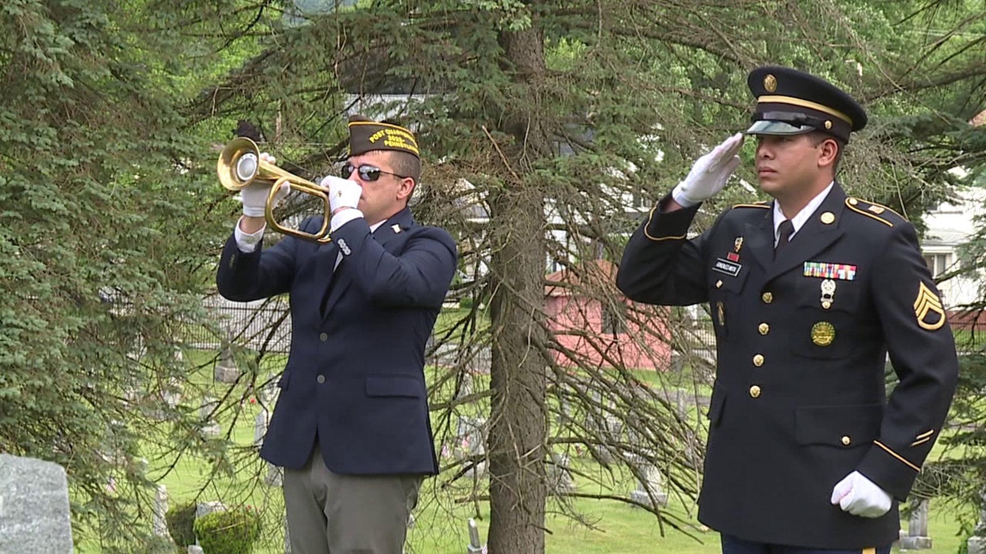 People across Lackawanna County observed Memorial Day through parades and special ceremonies.