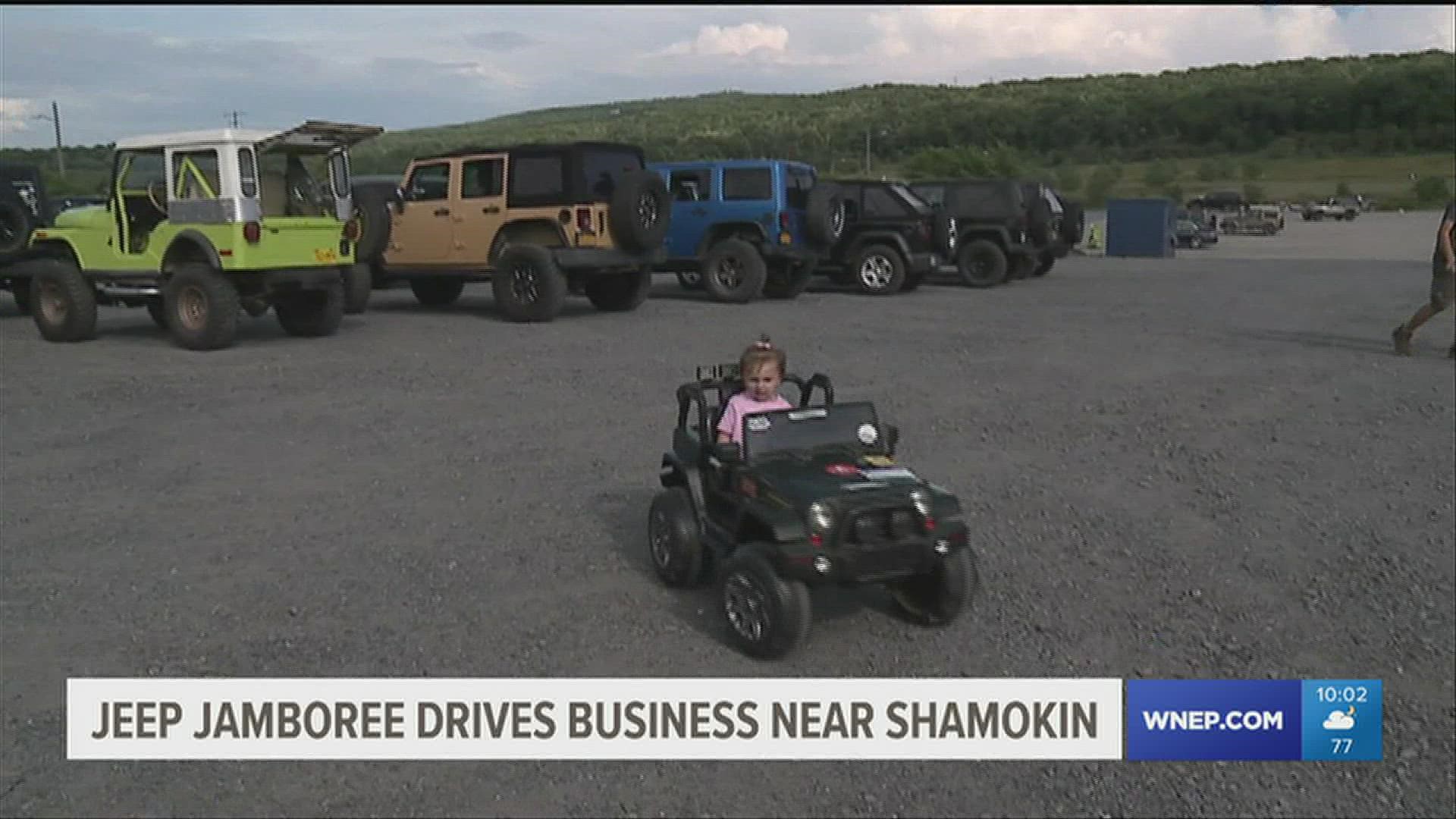 The Jeep Jamboree USA runs through Saturday at the Anthracite Outdoor Adventure Area.