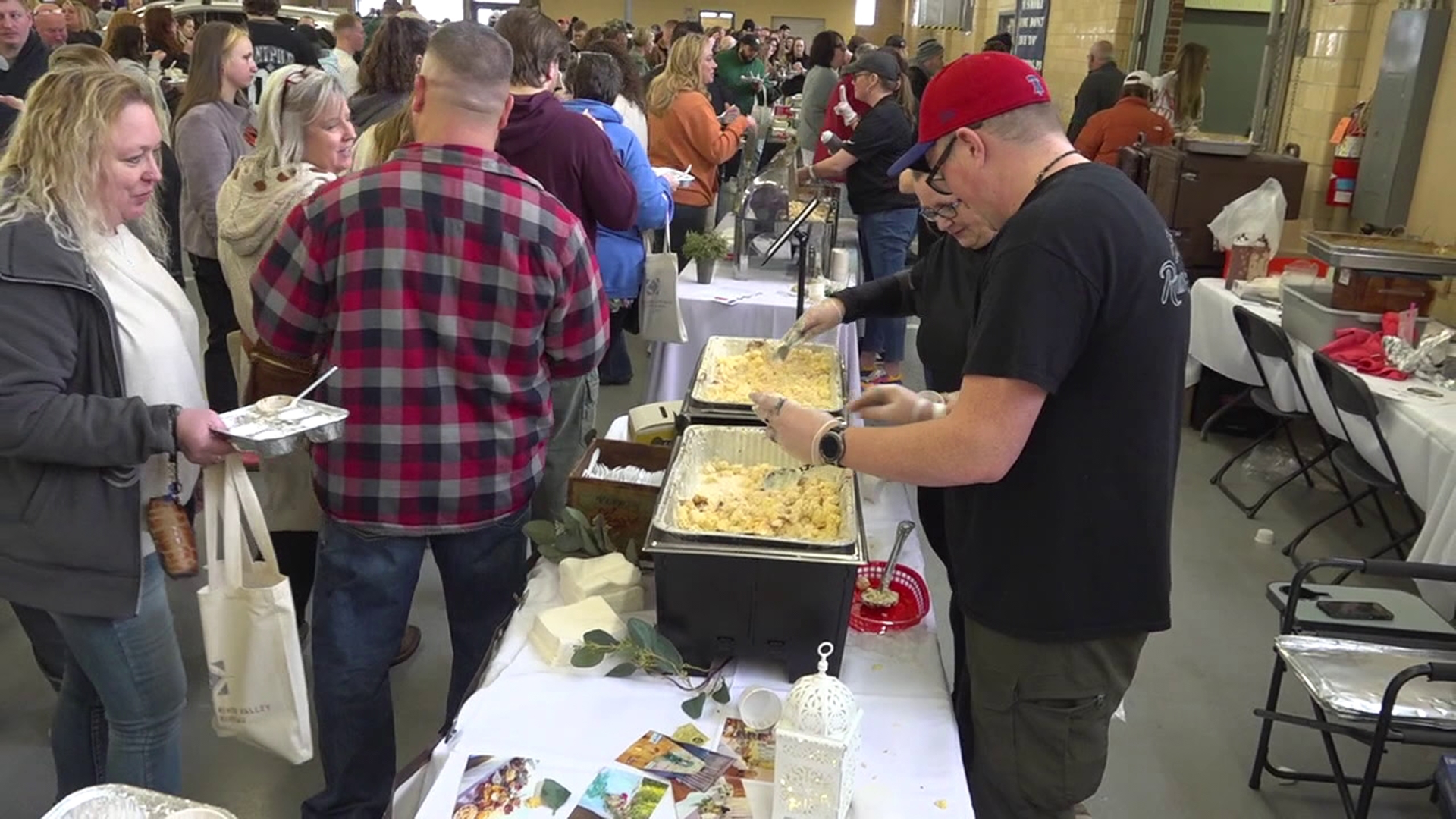 The 8th annual gooey festival returned Saturday to benefit St. Jude Children's Hospital. Newswatch 16's Nikki Krize and Emily Kress were judges of the samples.