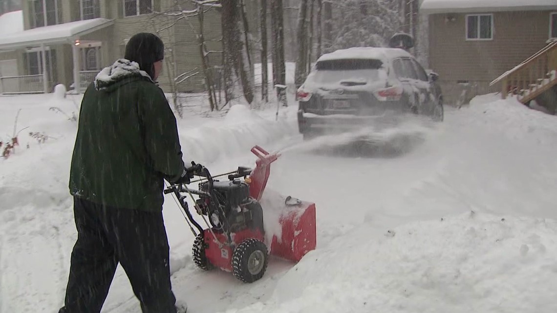 Several inches of snow fell in the Poconos Tuesday - Vimarsana News
