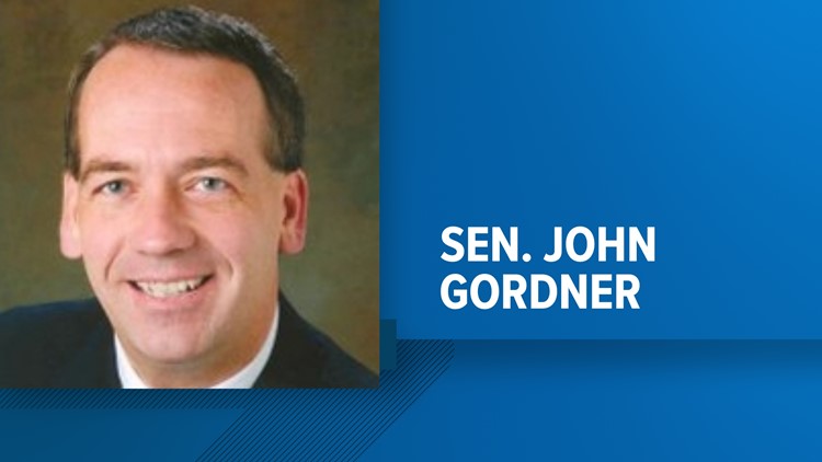Senator John Gordner stepping down