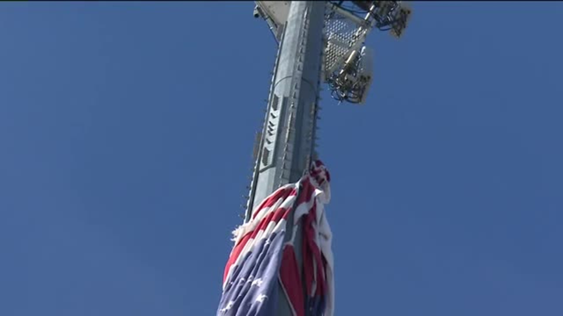 `A Disgrace,` Residents Upset by Tattered American Flag