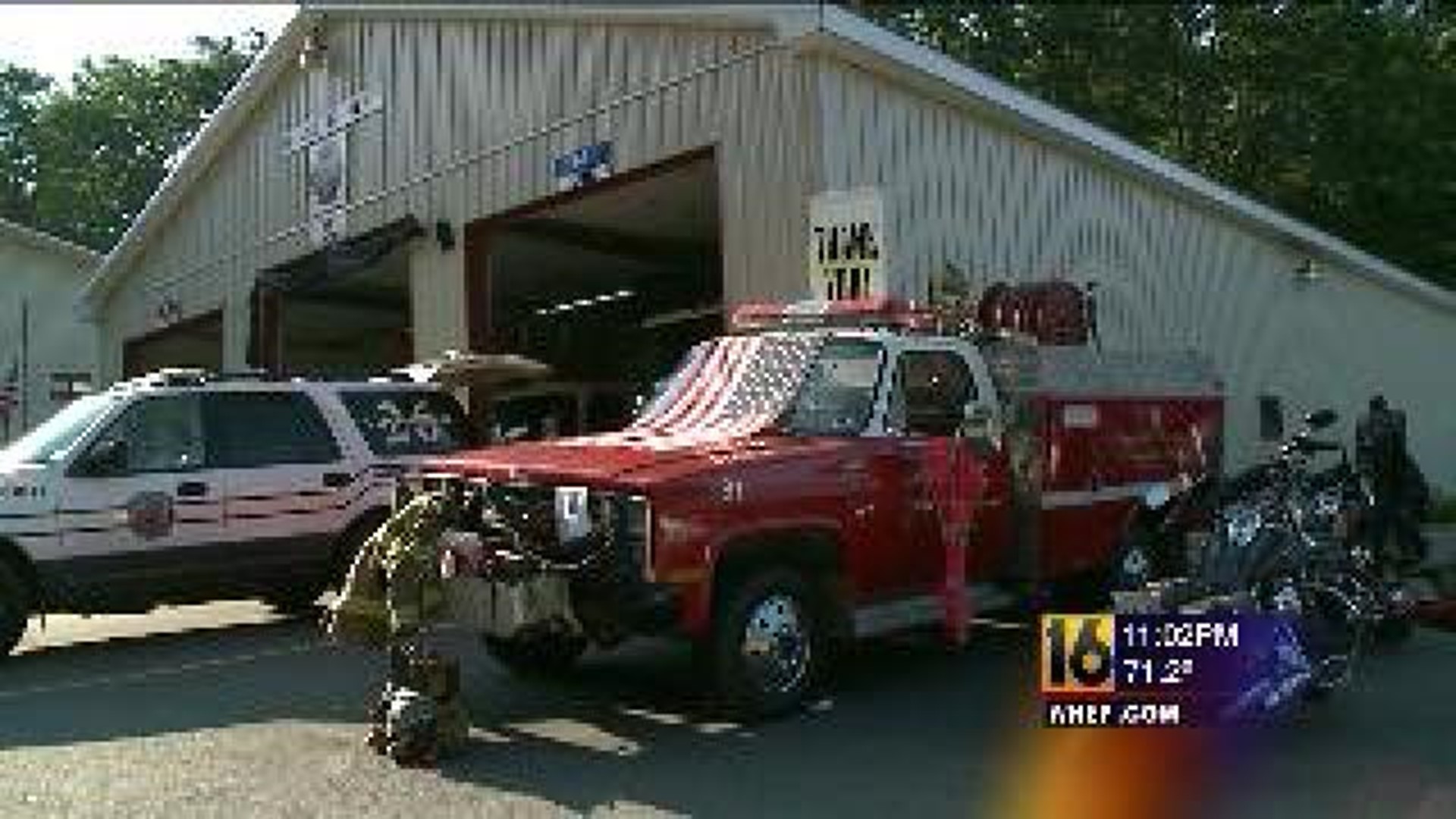Fire Department Aids Family of Fallen Member