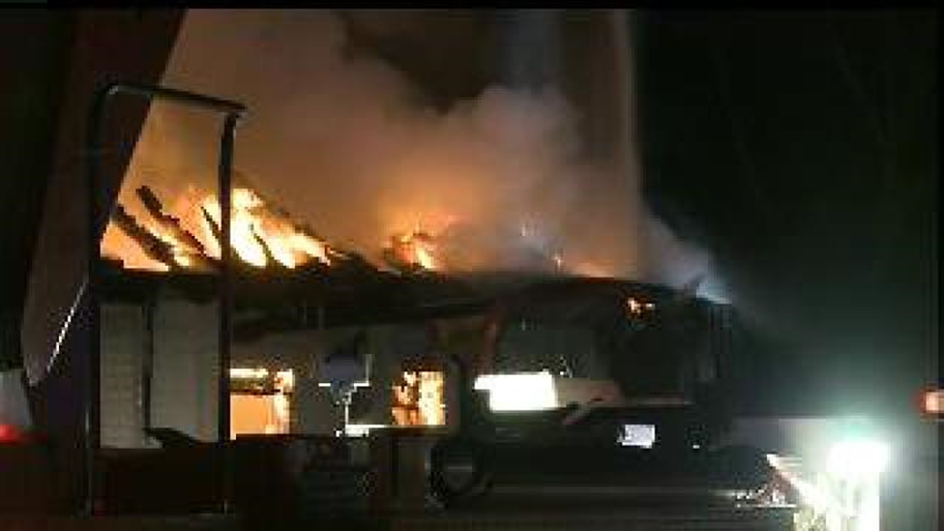 Raging Inferno Engulfs Big Apple Country Tavern