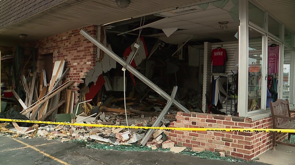 Car Crashes Into Building In Lycoming County | Wnep.com