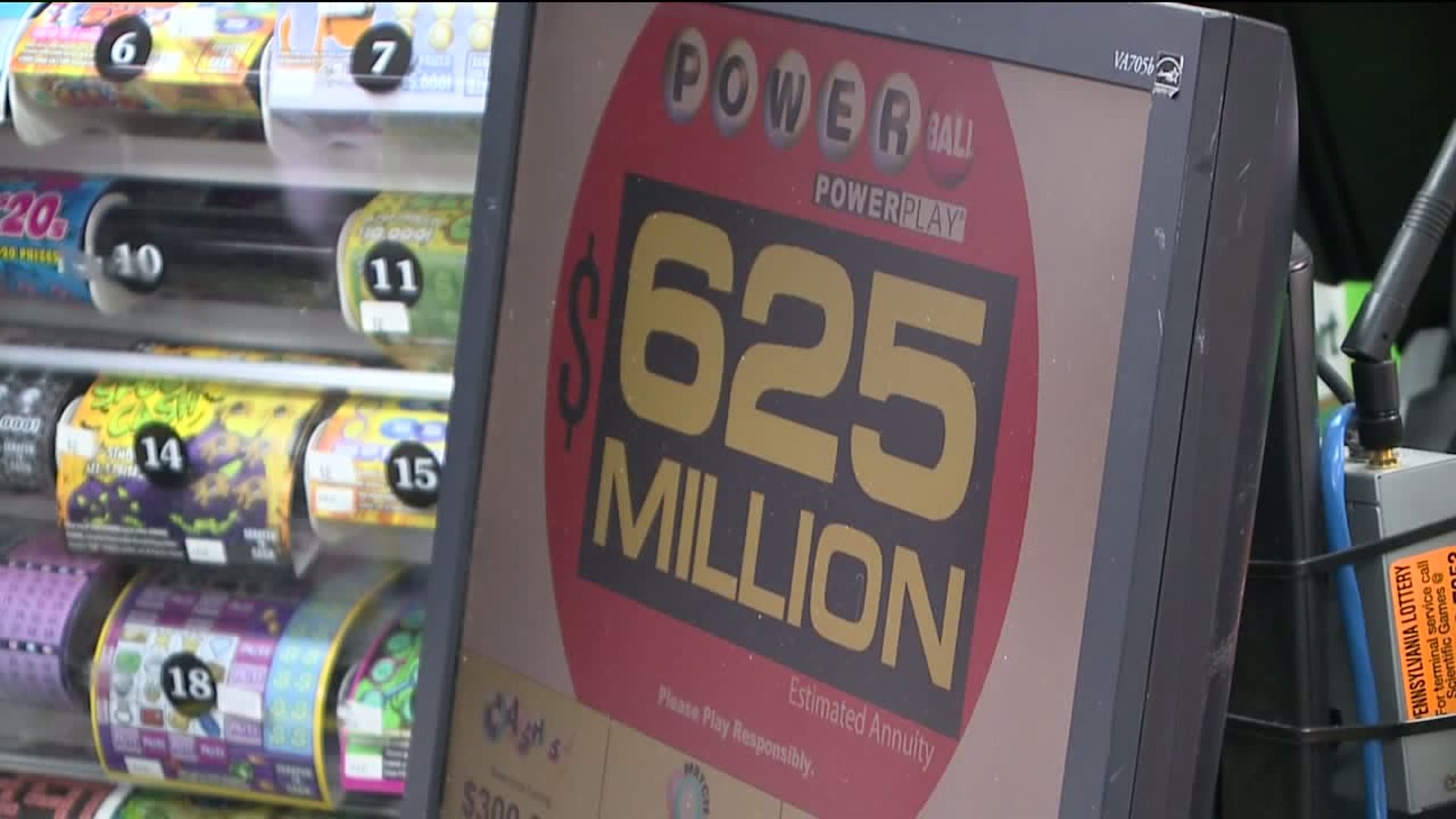 $625 Million Powerball Jackpot Up for Grabs