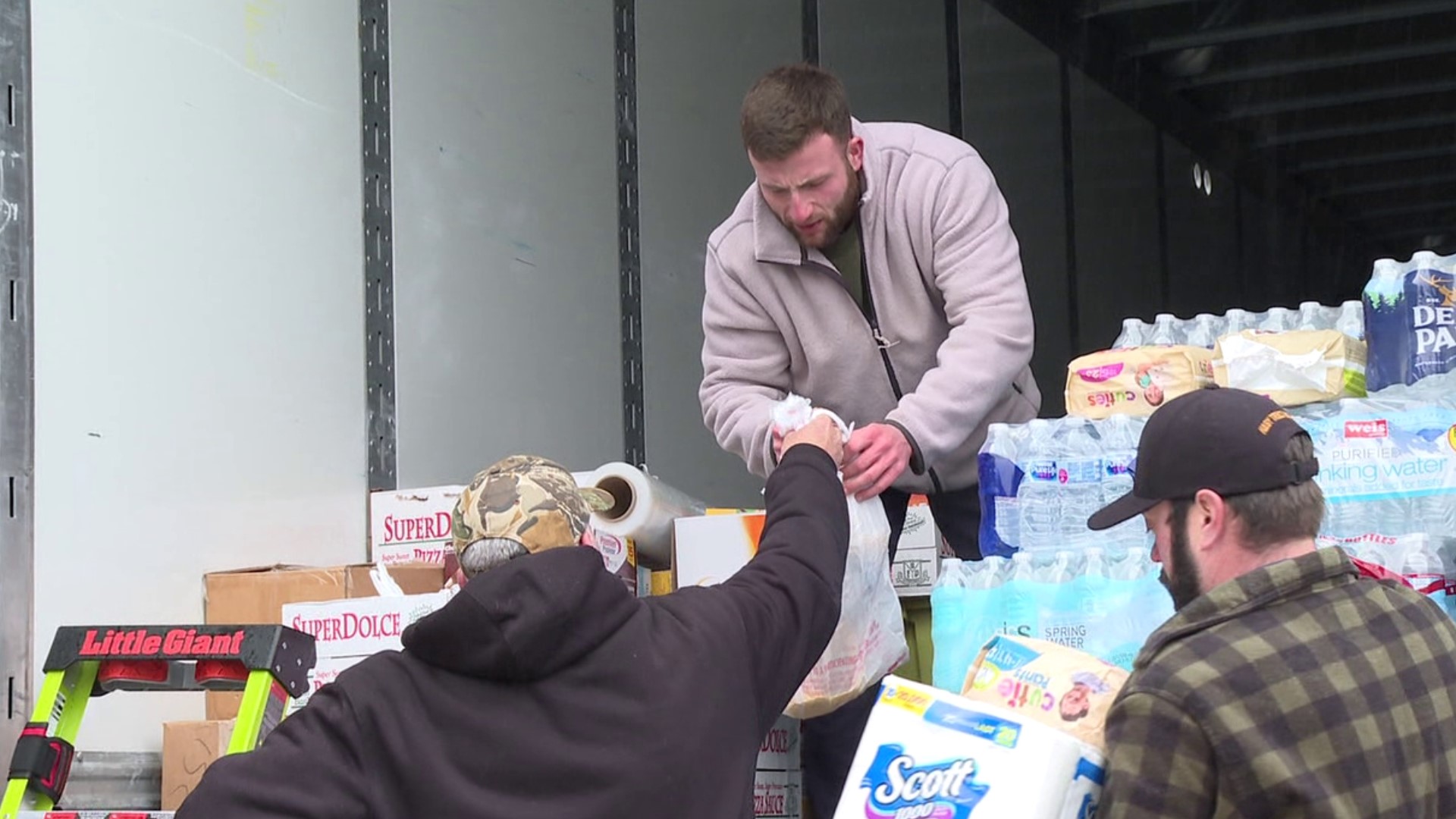 Several businesses across Luzerne County are collecting items to bring to tornado victims in Kentucky.