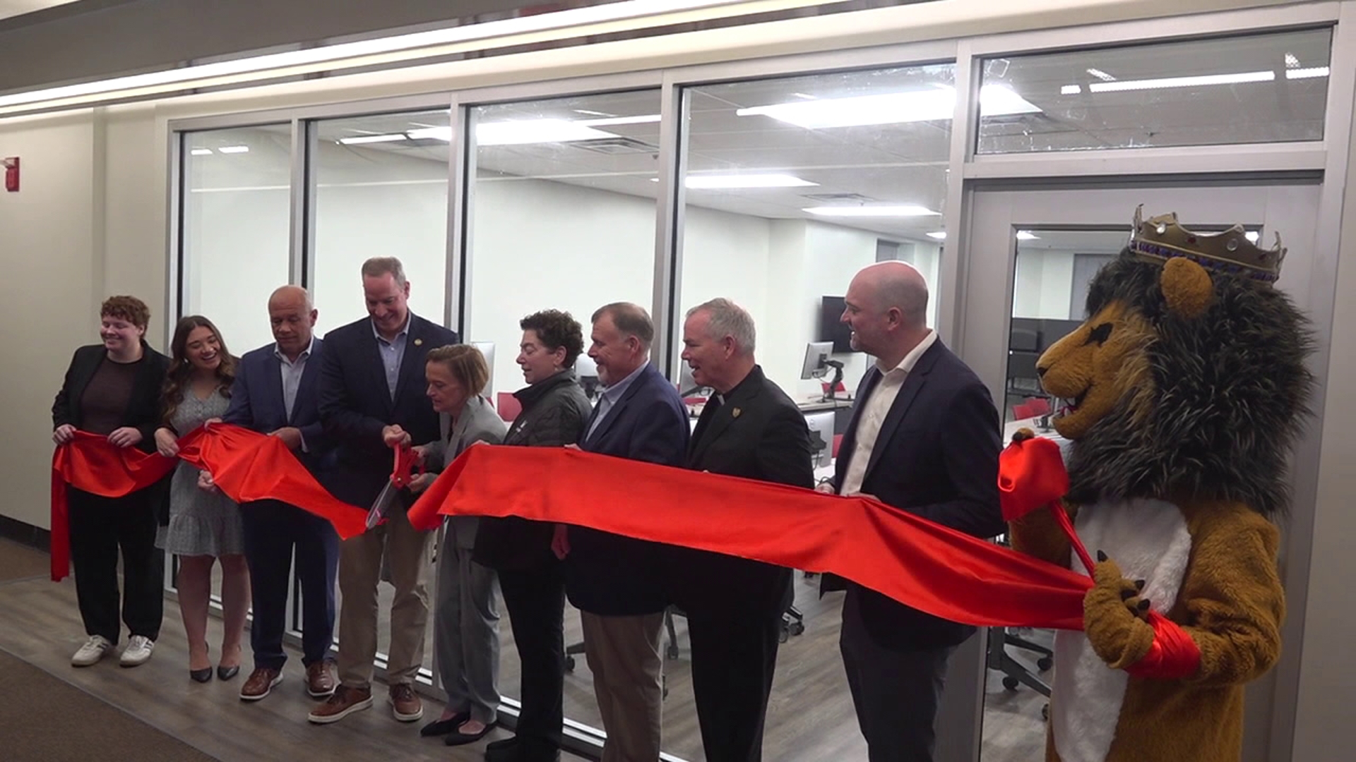King's College holds ribbon-cutting ceremony for technology upgrades ...