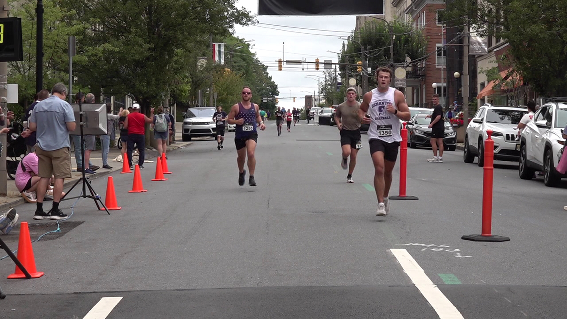 Hundreds took part in the memorial race Saturday morning honoring James R. Minicozzi.