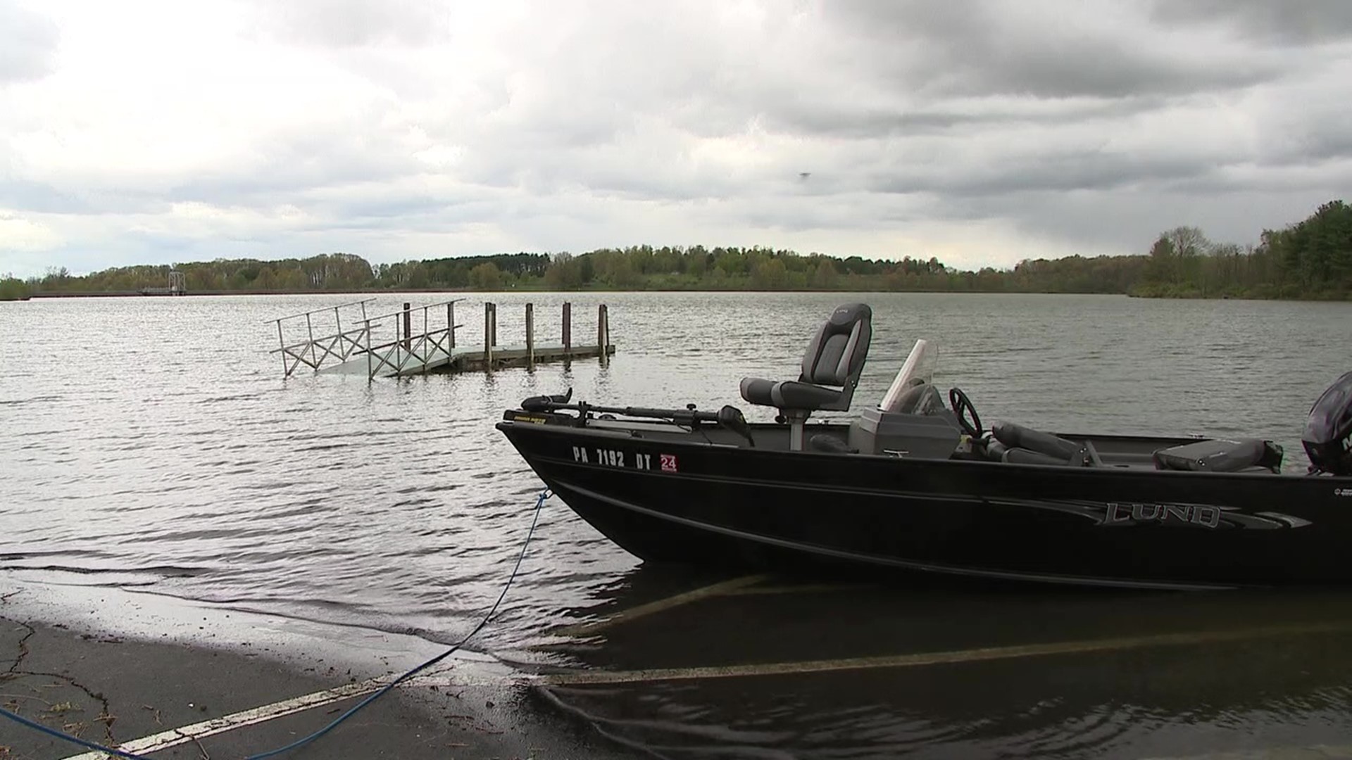 Despite the gloomy weather, Newswatch 16's Chris Keating stopped by the Montour Preserve for the opening day of boating season.