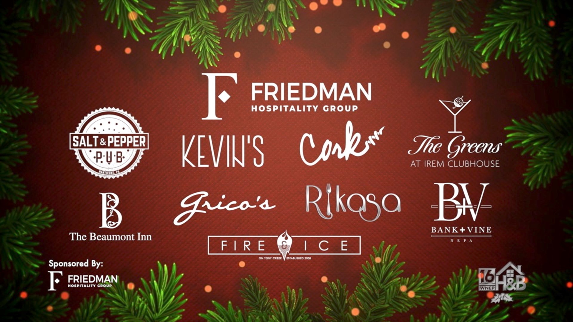 Home & Backyard Holiday Special: Friedman Hospitality Group