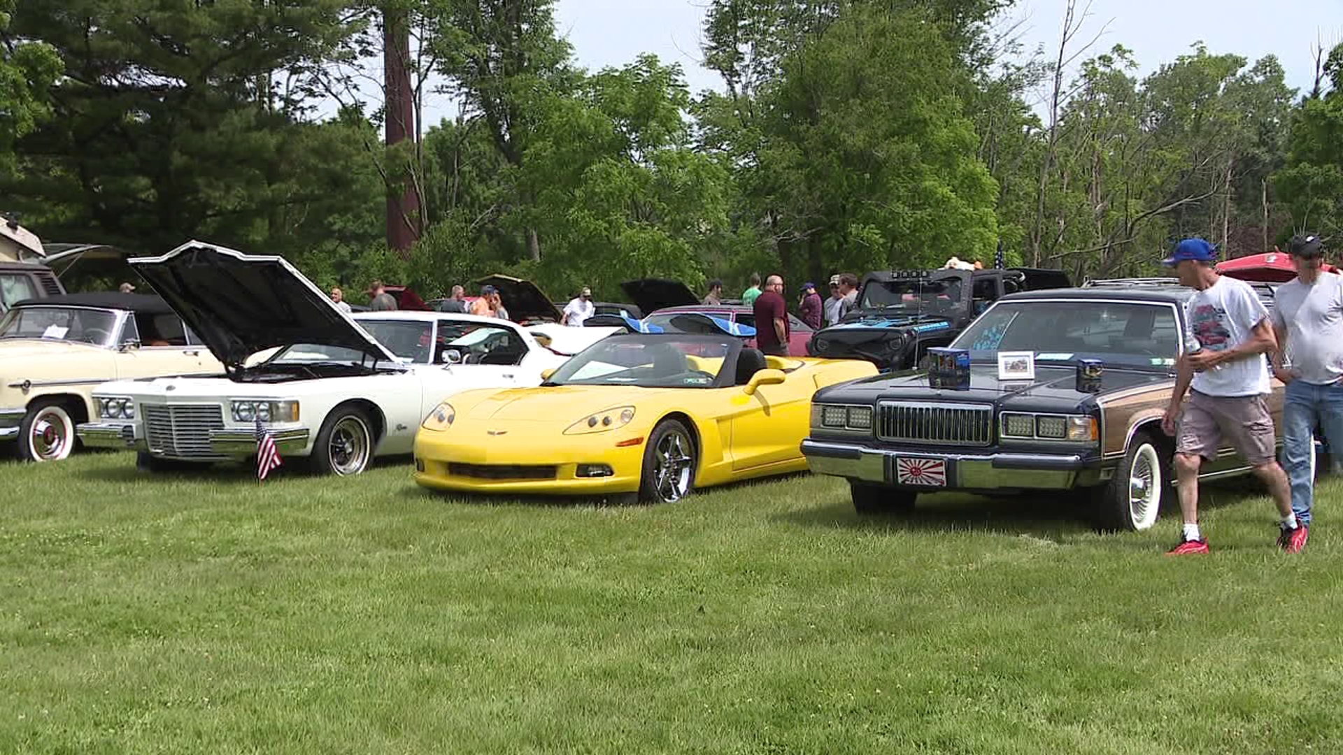 It was a great day for a car show in Lackawanna County.