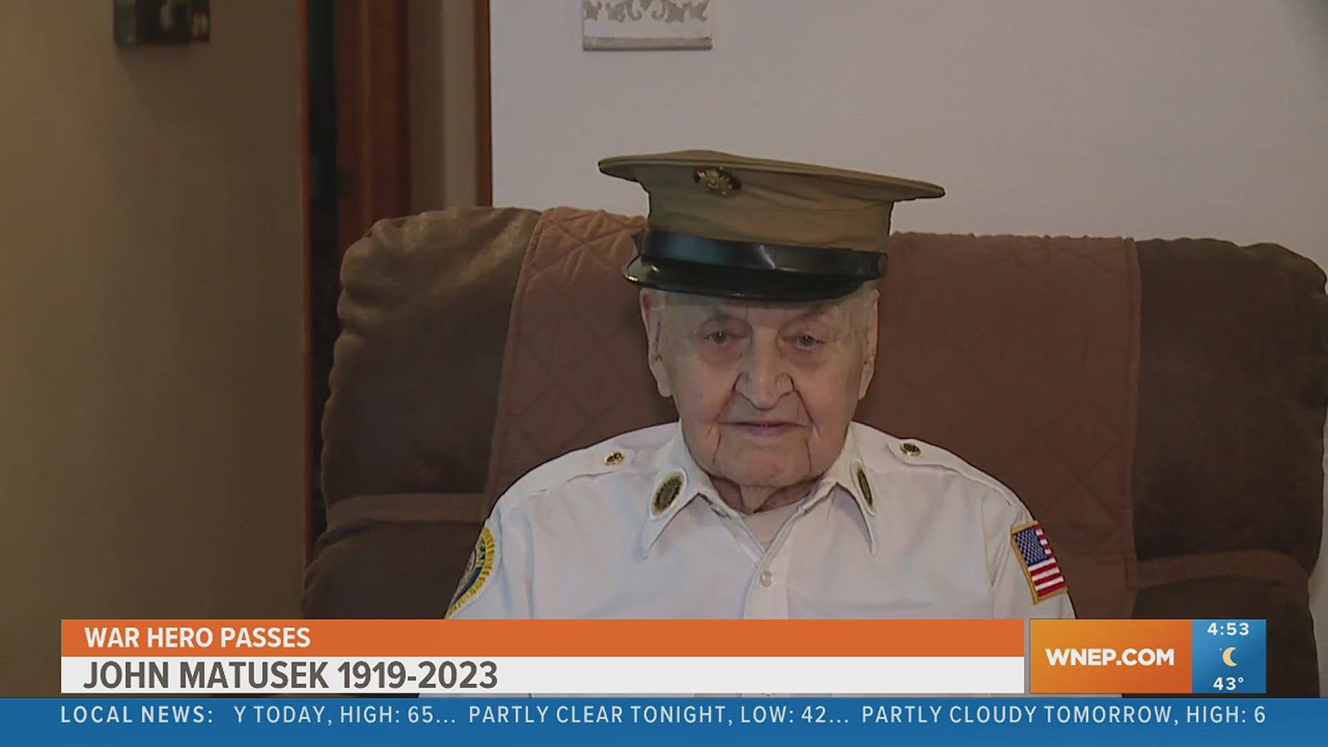 One of the oldest WWII veterans in the country died this week
